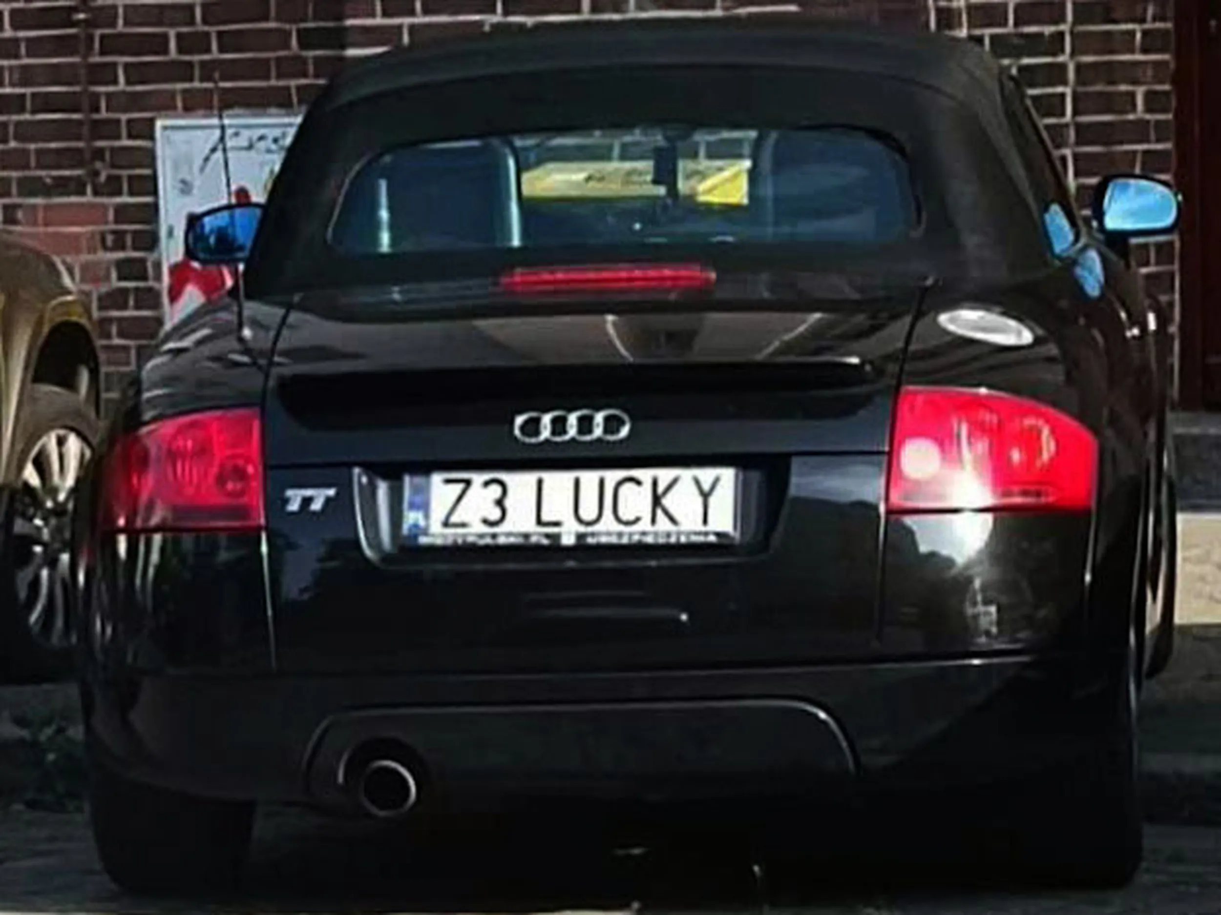 Fajny numer, blacha Z3 LUCKY