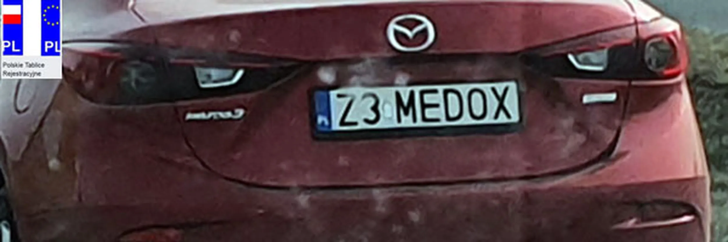 Fajny numer, blacha Z3 MEDOX