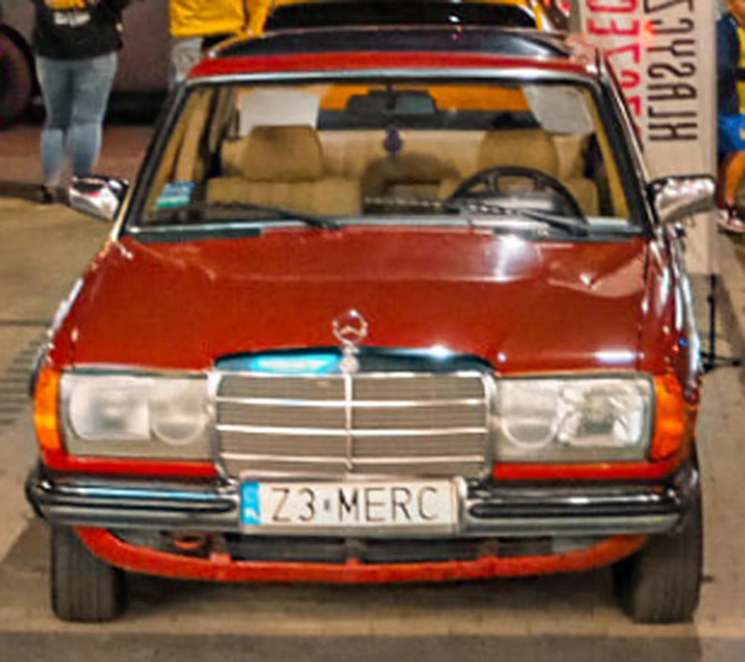 Fajny numer, blacha Z3 MERC