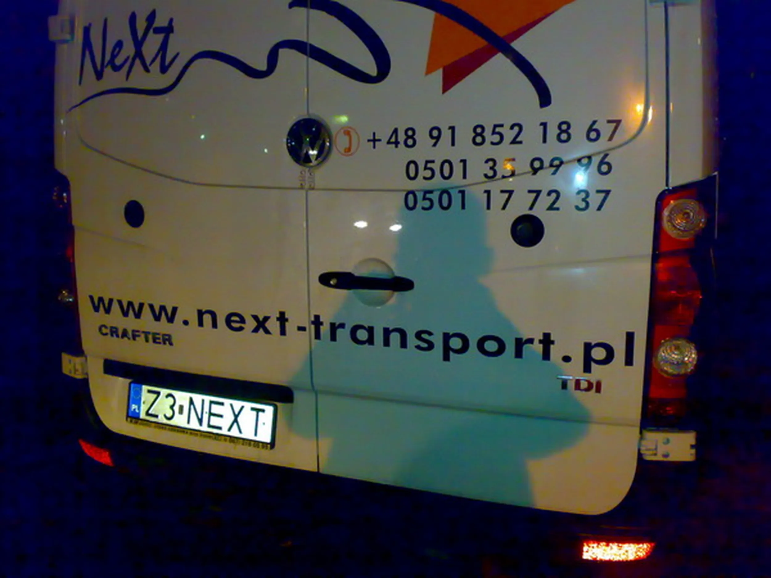 Fajny numer, blacha Z3 NEXT