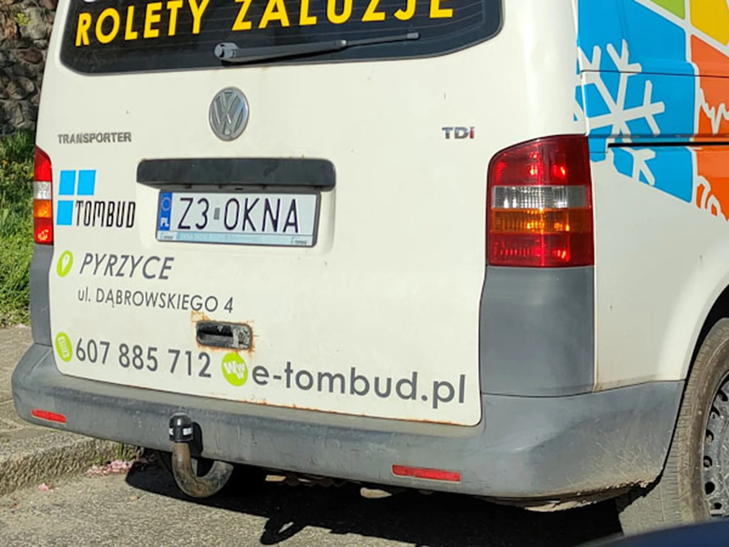 Fajny numer, blacha Z3 OKNA