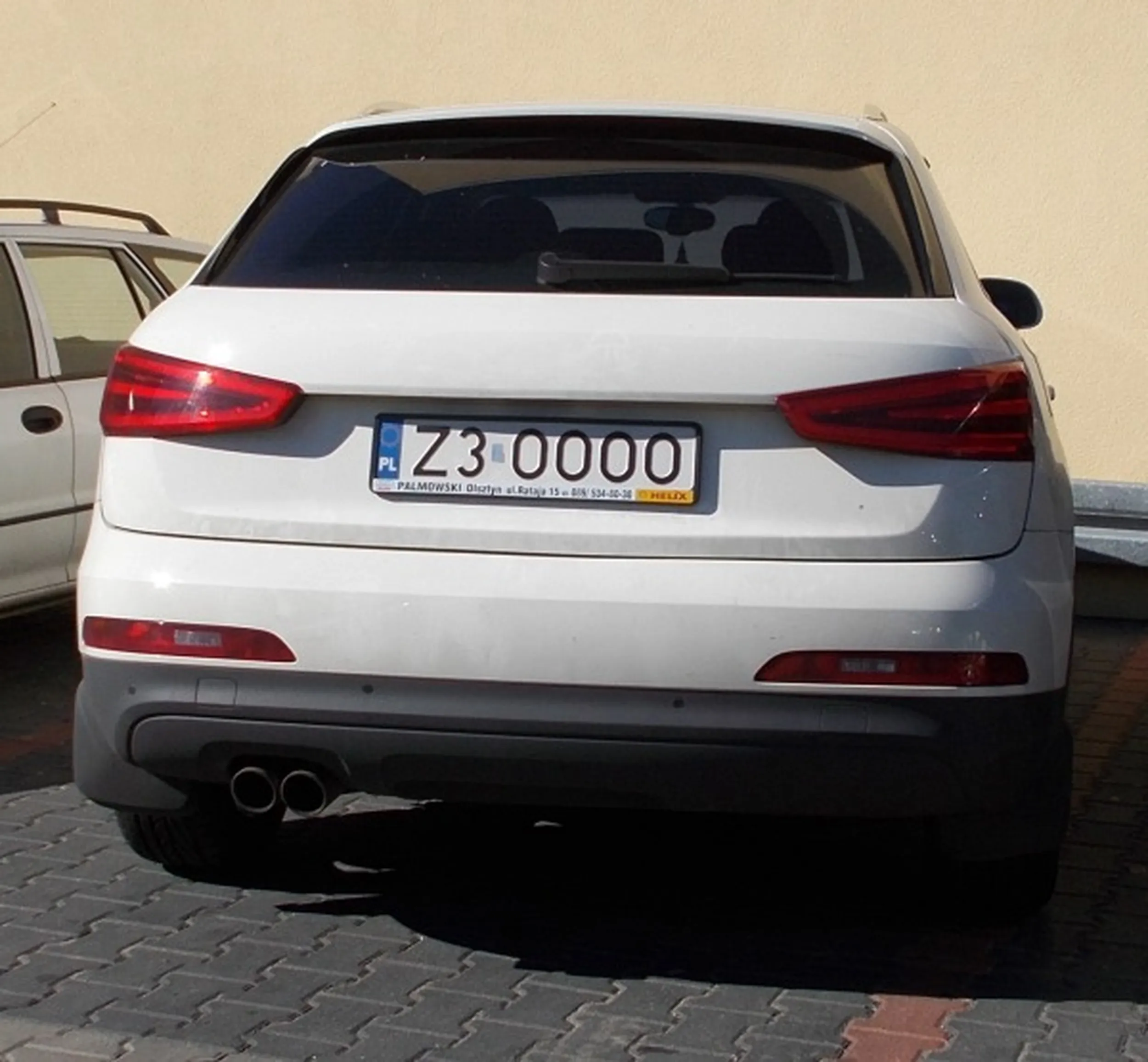 Fajny numer, blacha Z3 OOOO