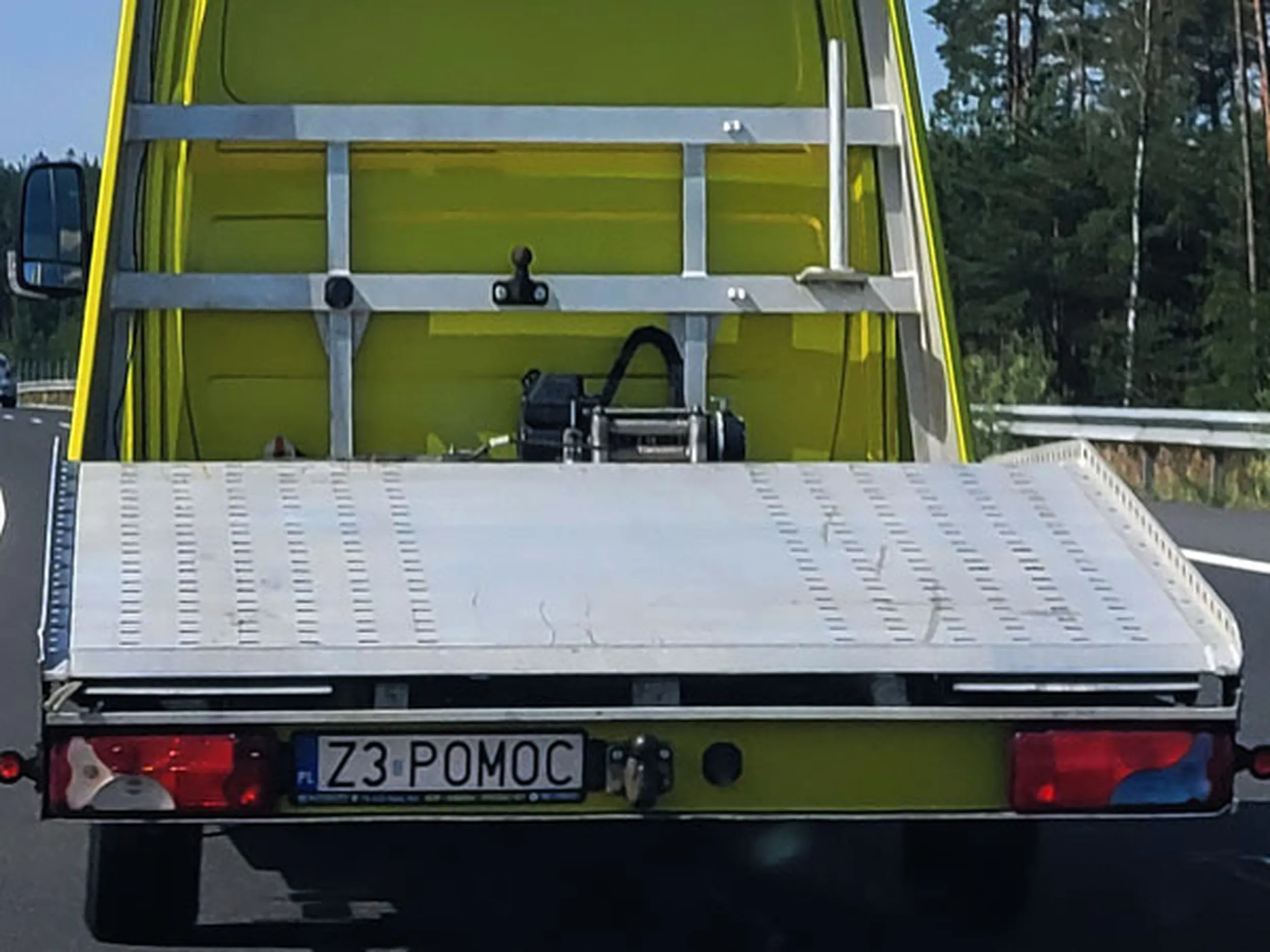 Fajny numer, blacha Z3 POMOC