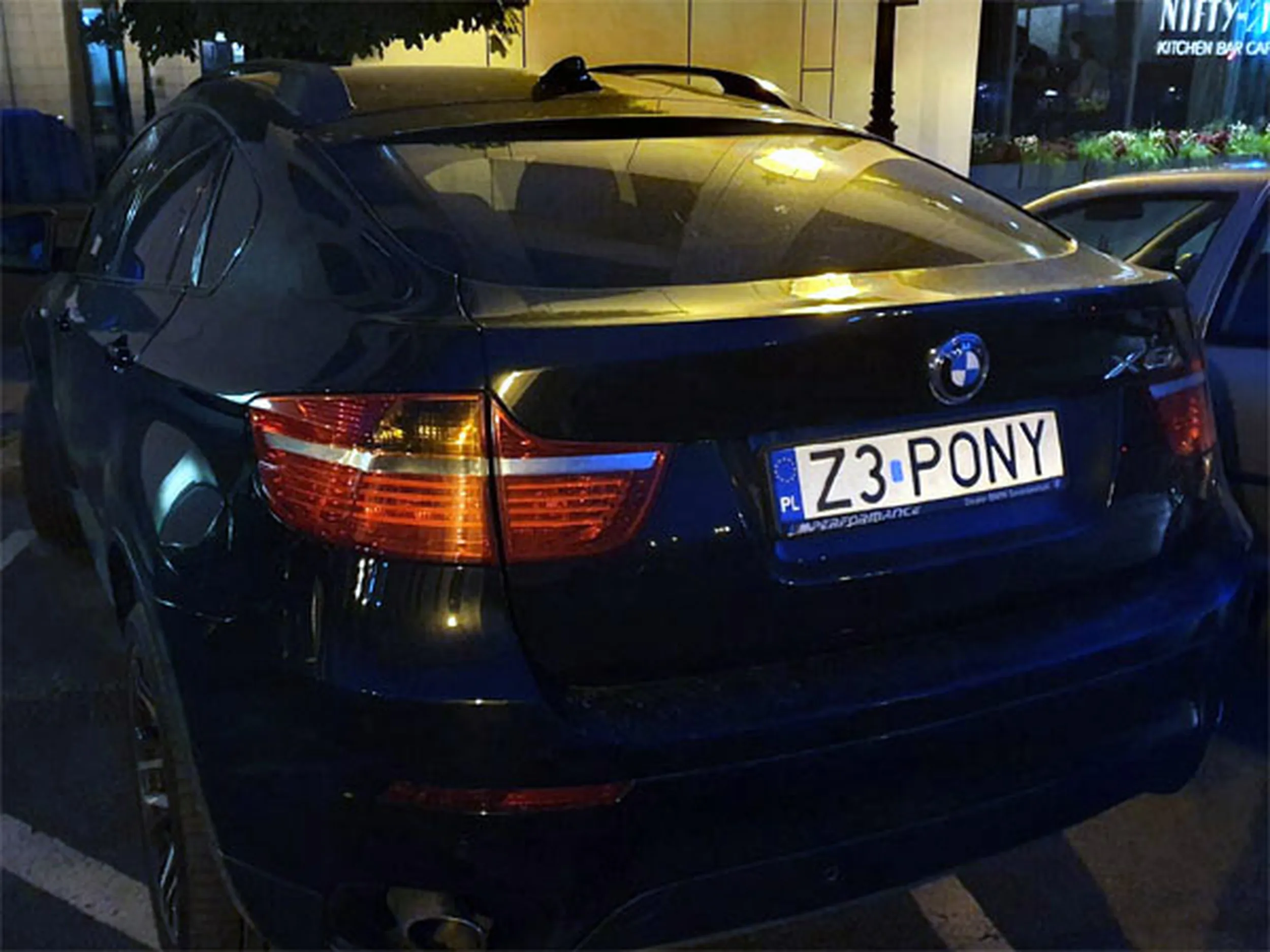 Fajny numer, blacha Z3 PONY