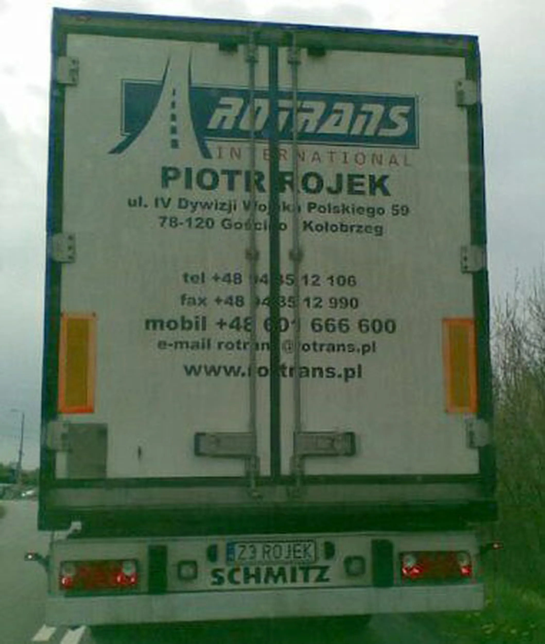 Fajny numer, blacha Z3 ROJEK