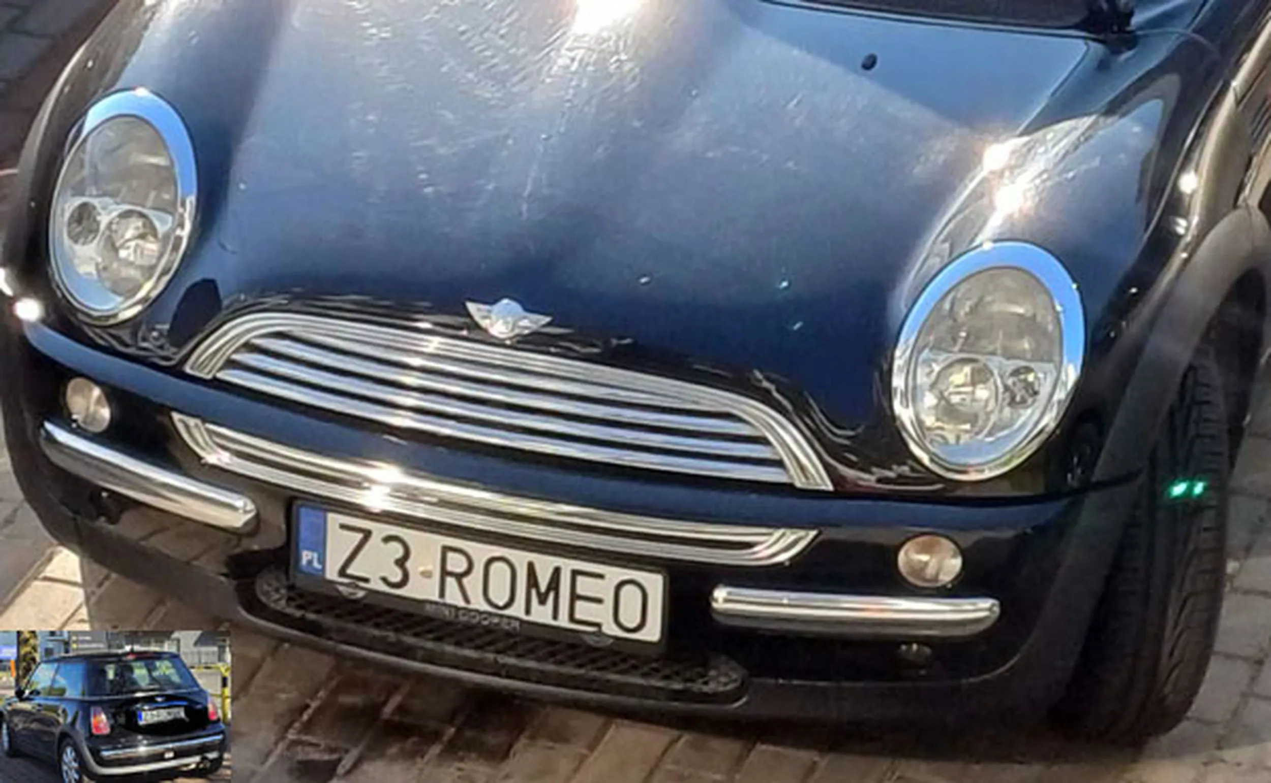 Fajny numer, blacha Z3 ROMEO