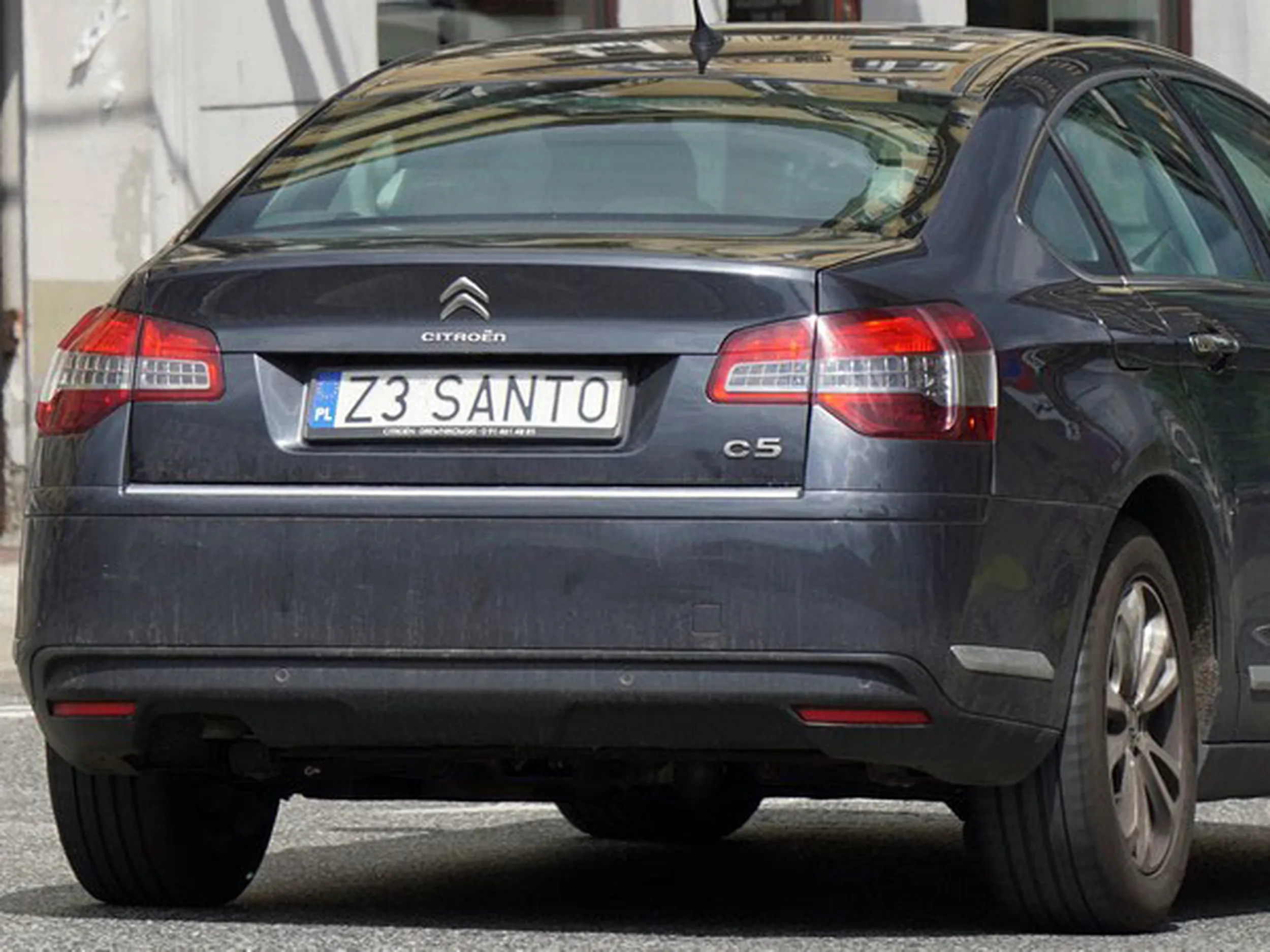 Fajny numer, blacha Z3 SANTO