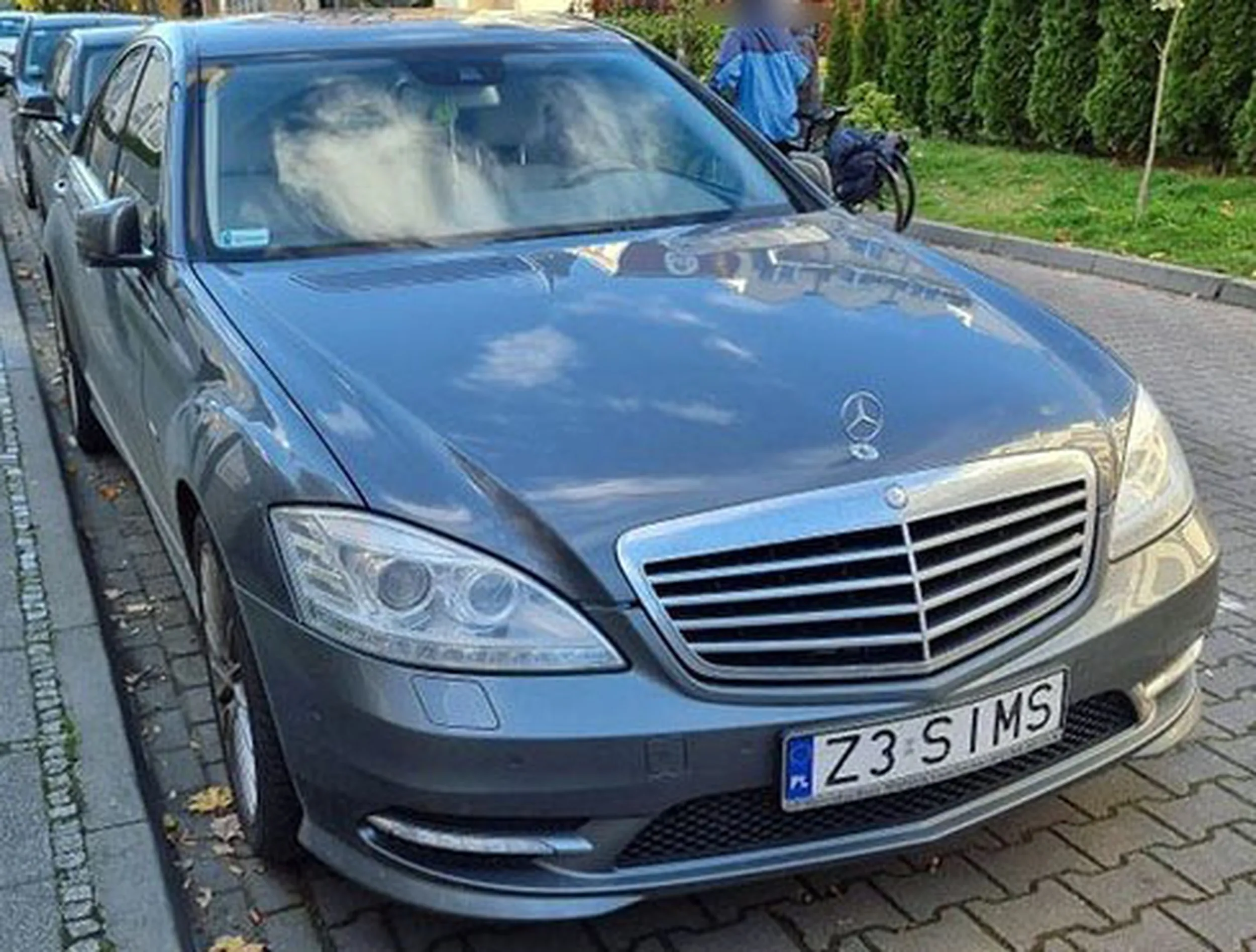 Fajny numer, blacha Z3 SIMS