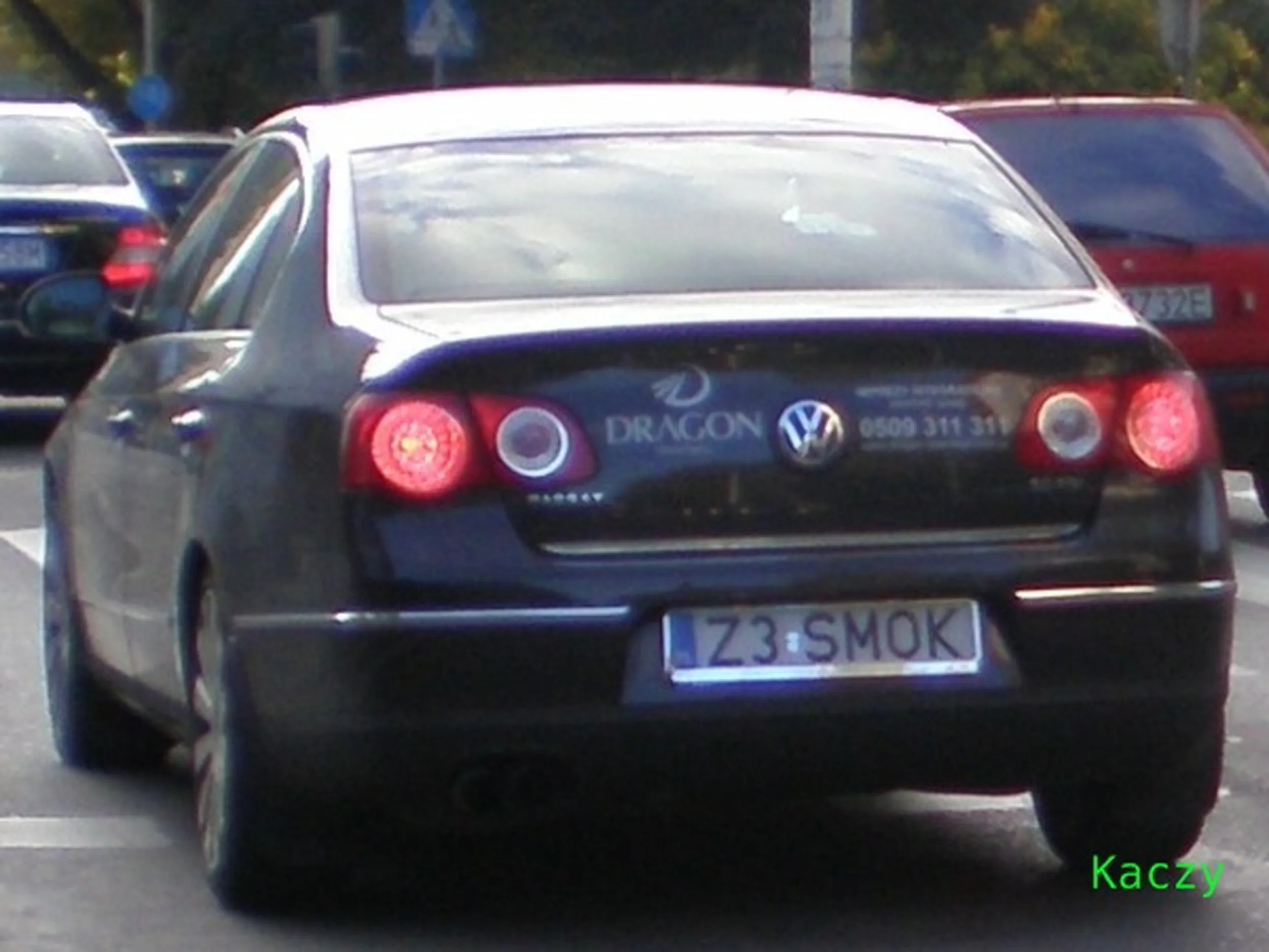 Fajny numer, blacha Z3 SMOK