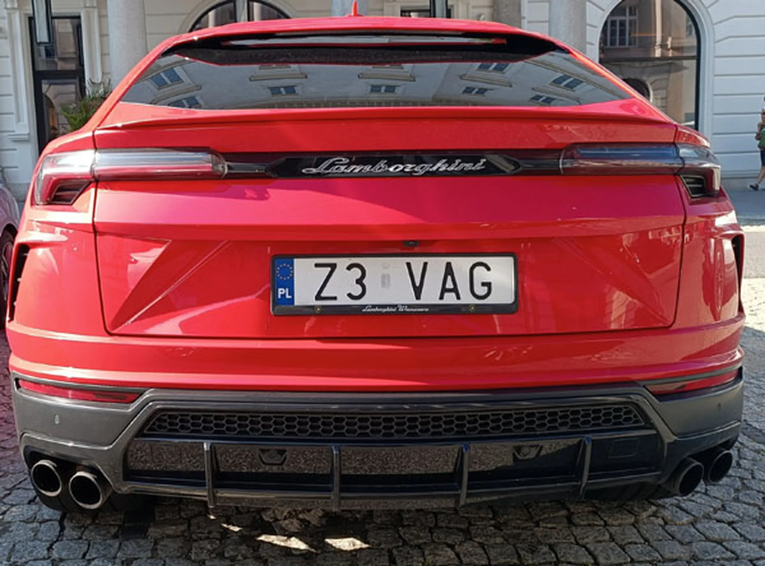 Fajny numer, blacha Z3 VAG