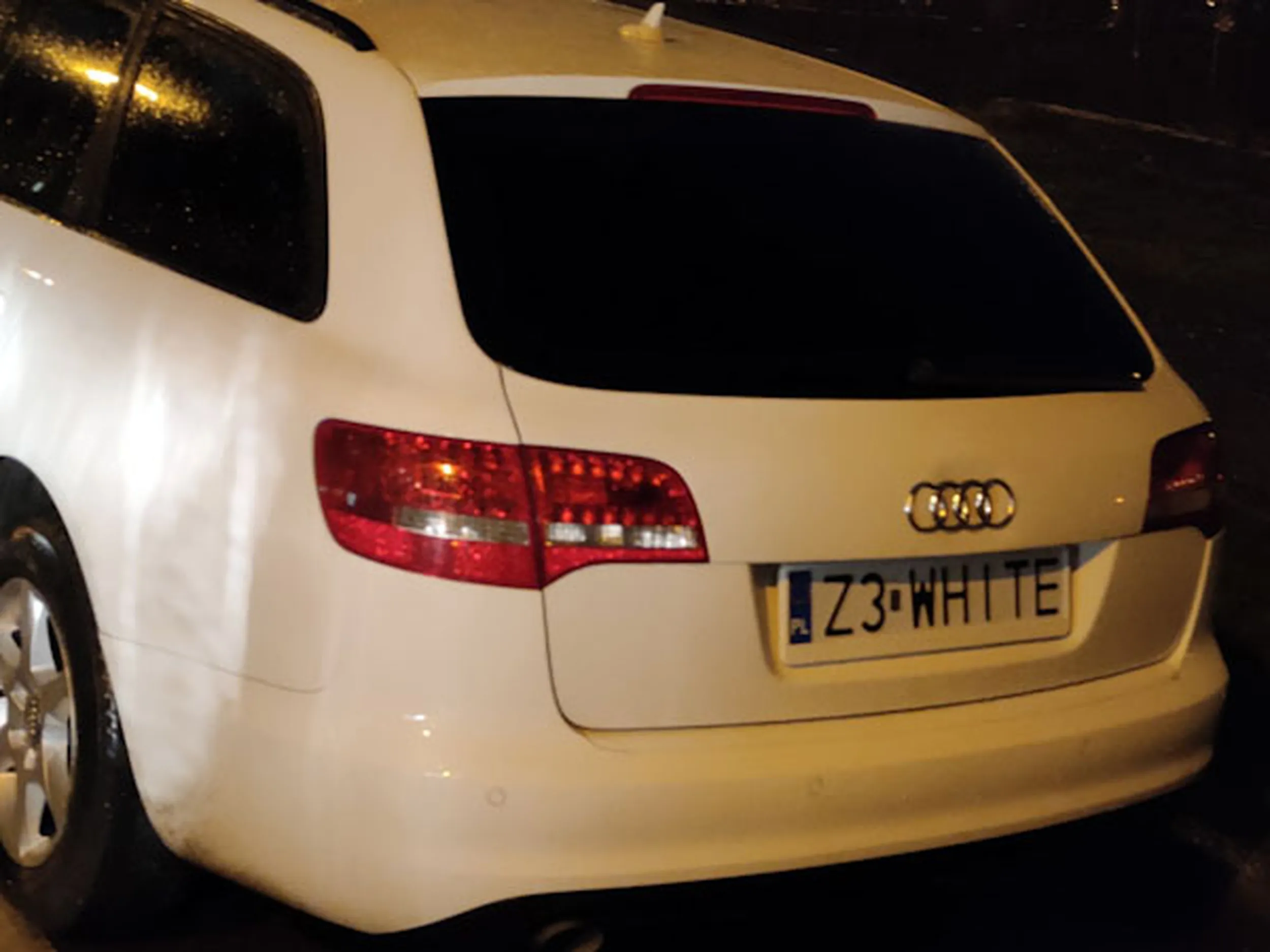 Fajny numer, blacha Z3 WHITE