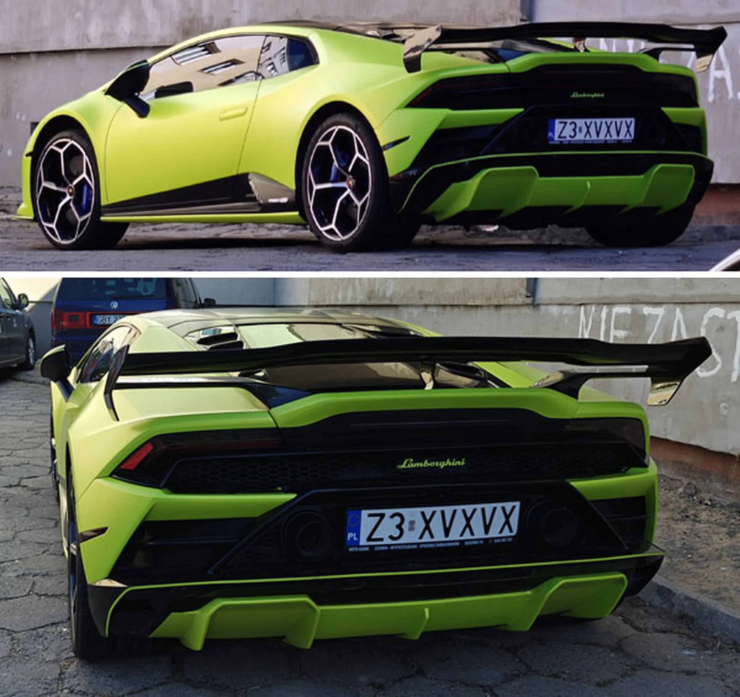 Fajny numer, blacha Z3 XVXVX