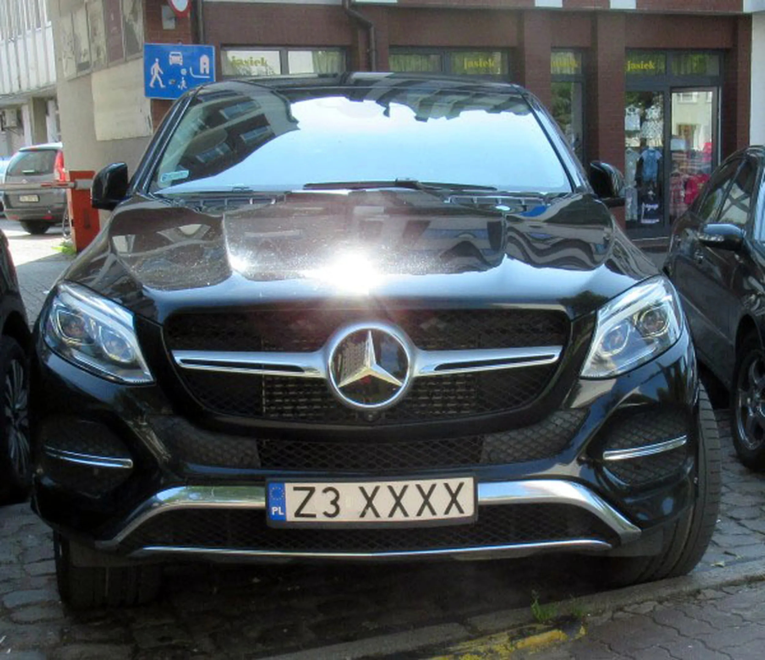 Fajny numer, blacha Z3 XXXX