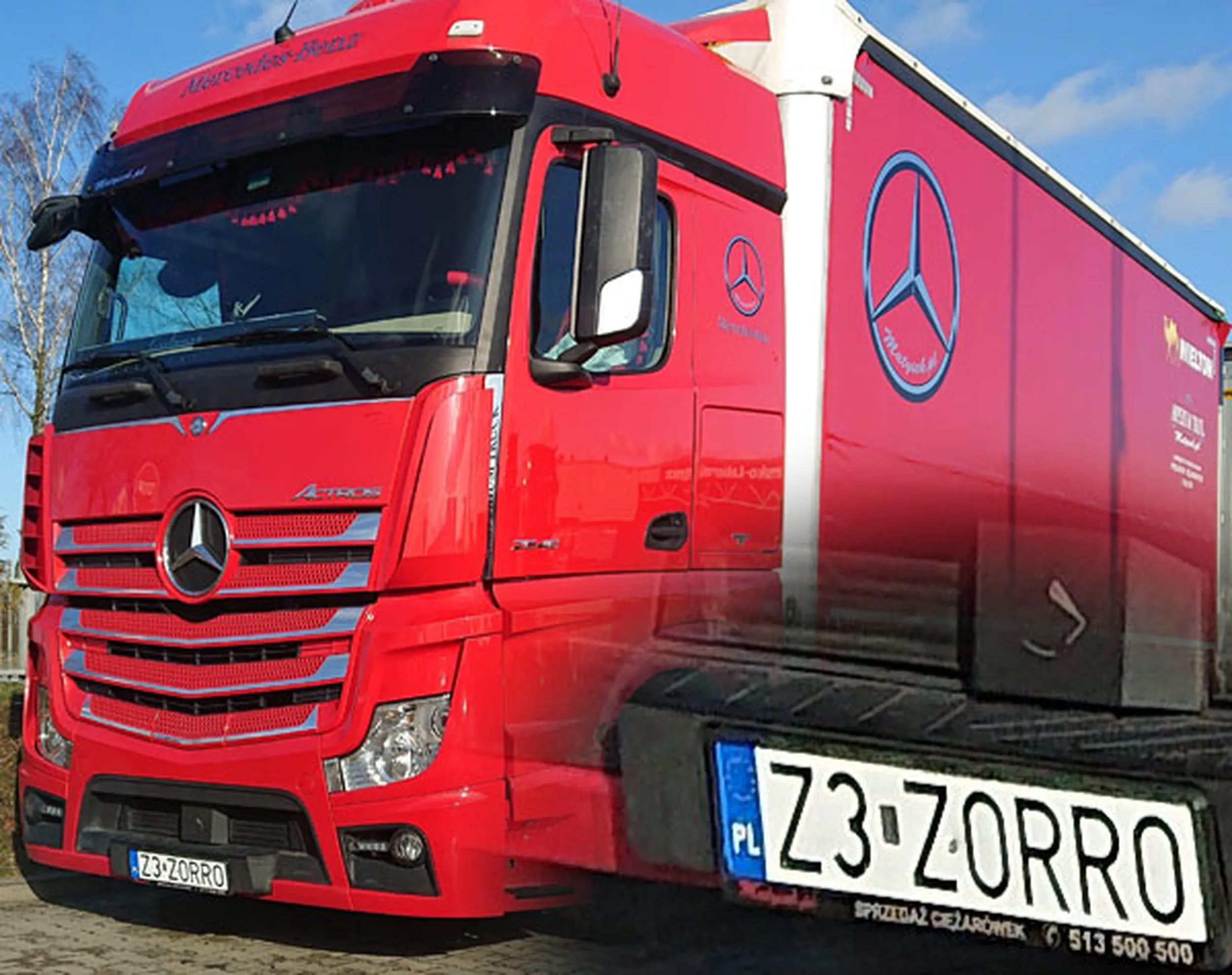 Fajny numer, blacha Z3 ZORRO