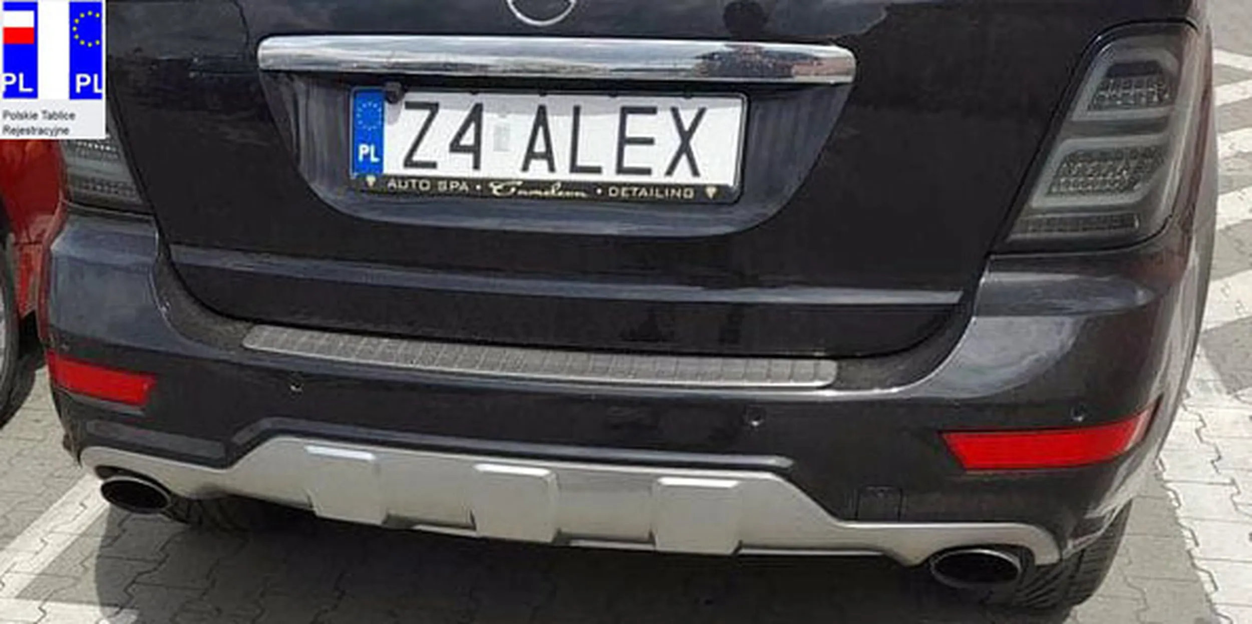 Fajny numer, blacha Z4 ALEX