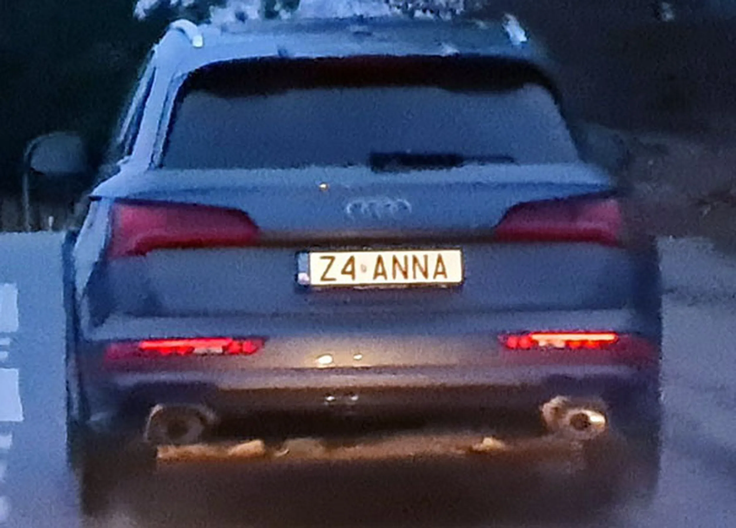 Fajny numer, blacha Z4 ANNA