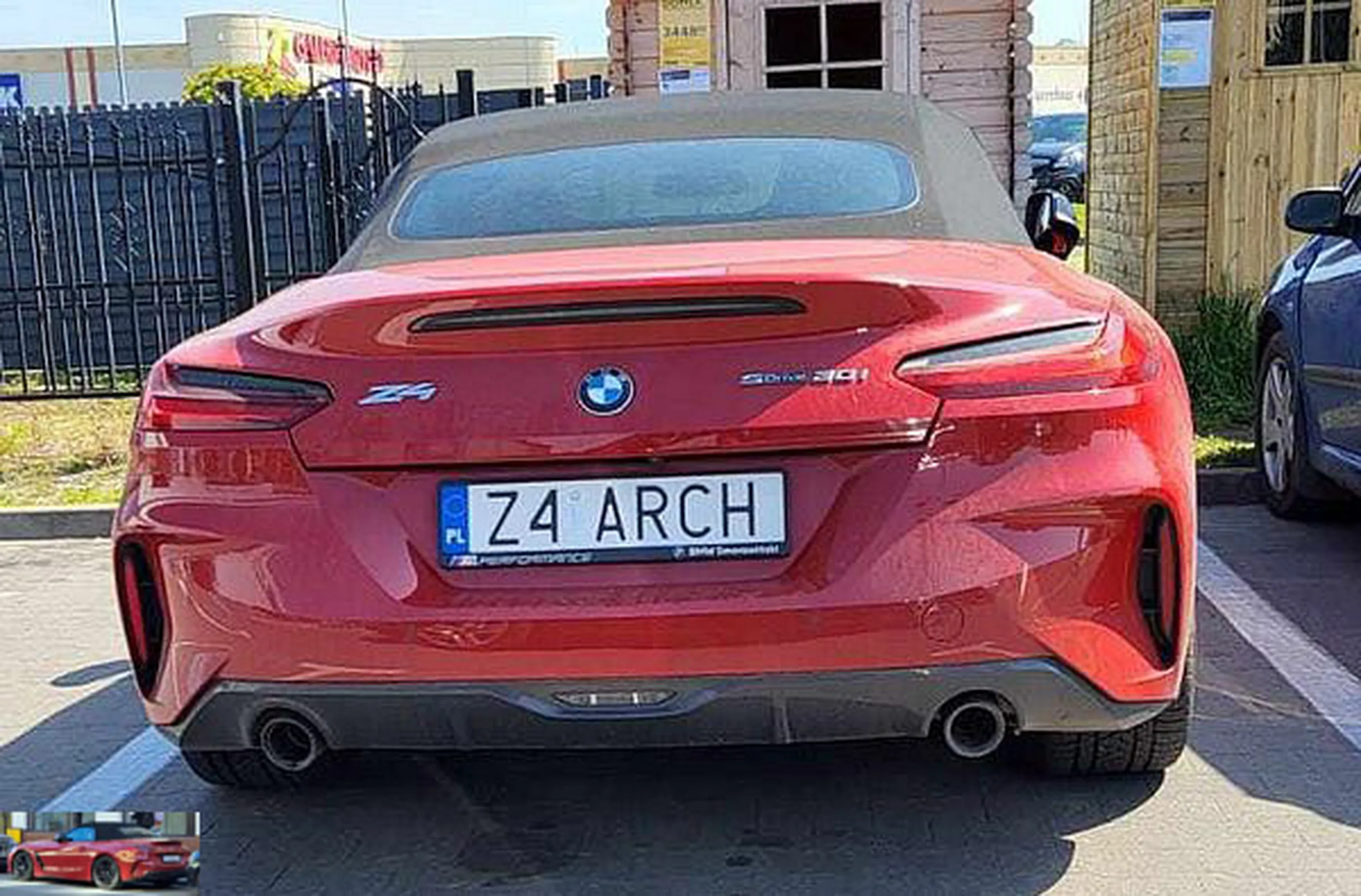 Fajny numer, blacha Z4 ARCH