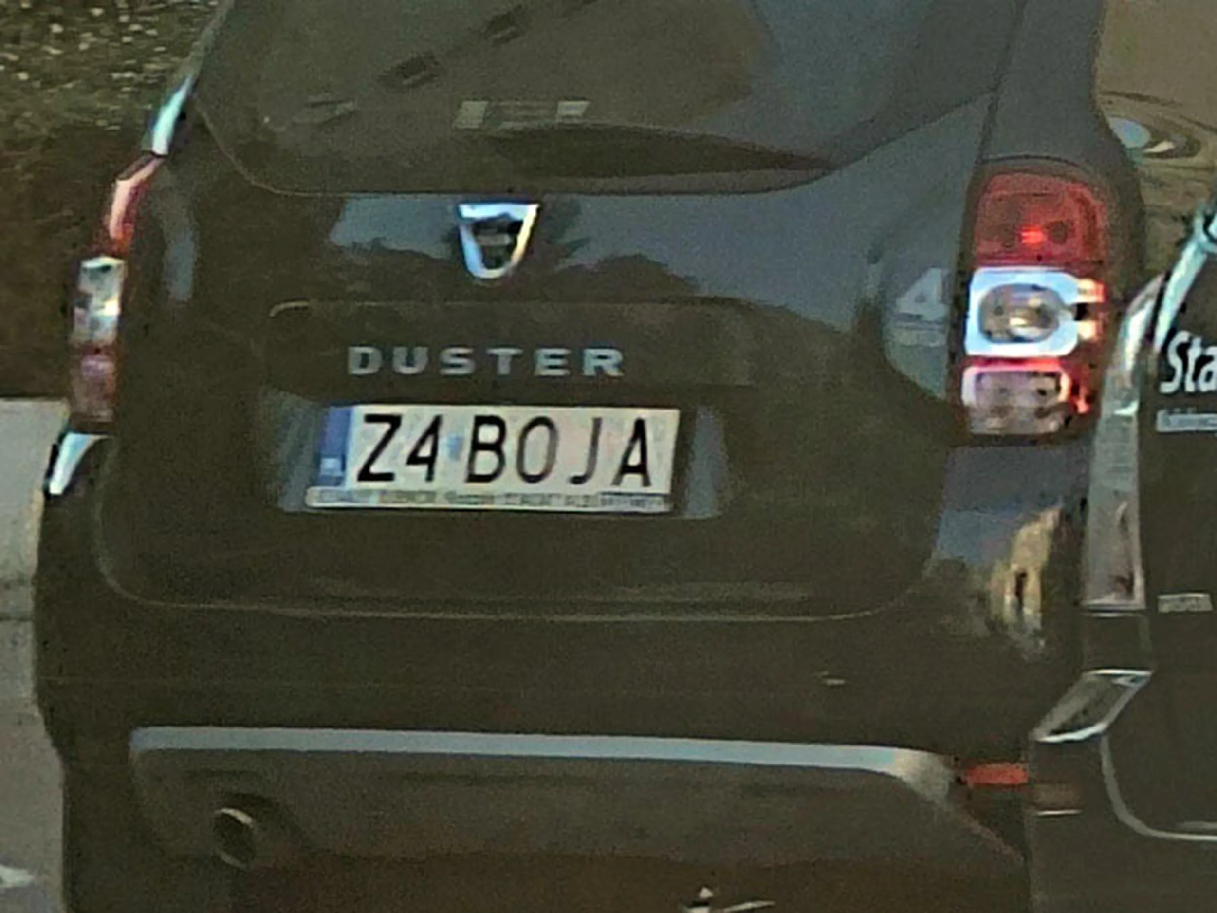 Fajny numer, blacha Z4 BOJA