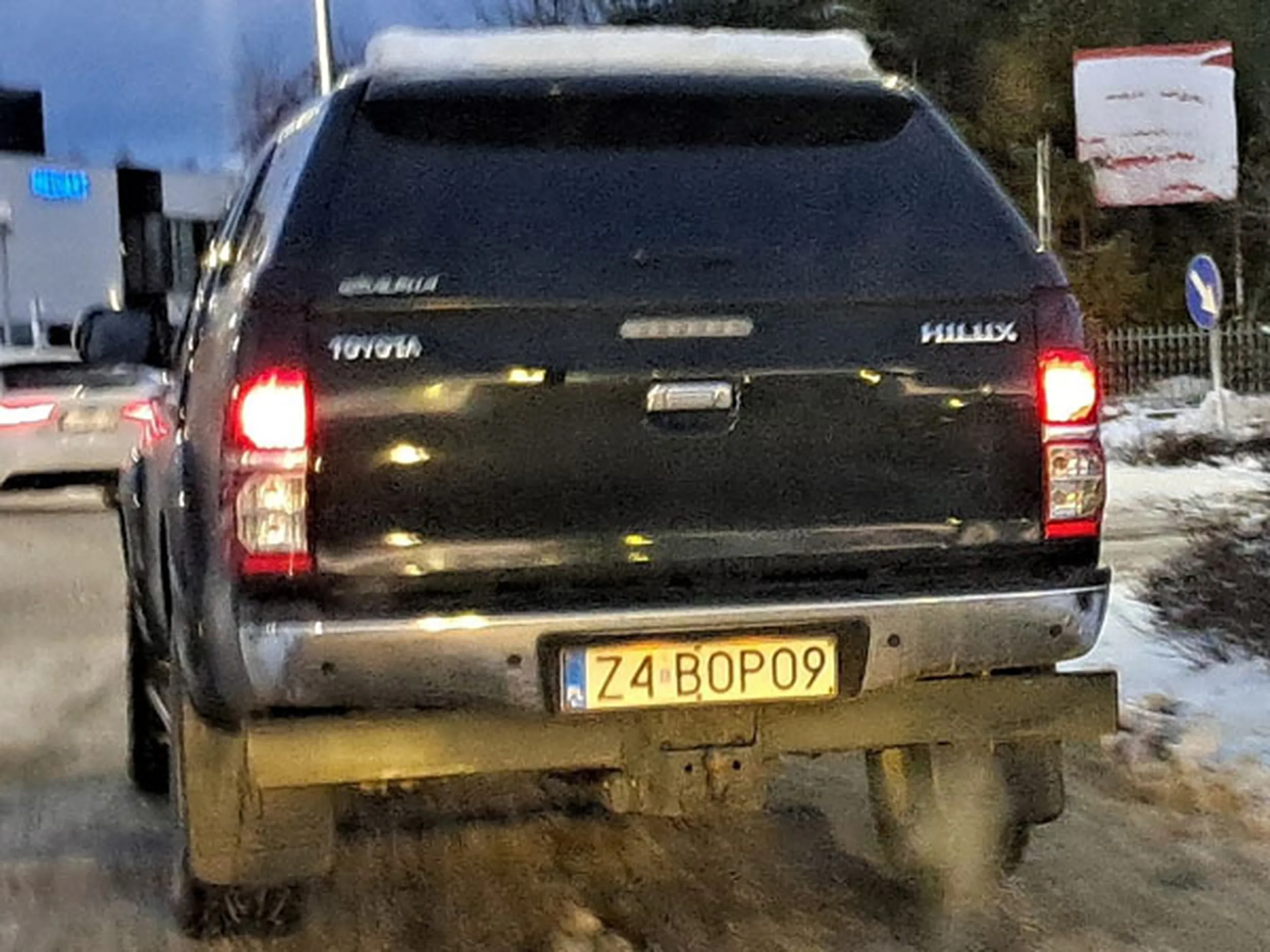 Fajny numer, blacha Z4 BOPO9