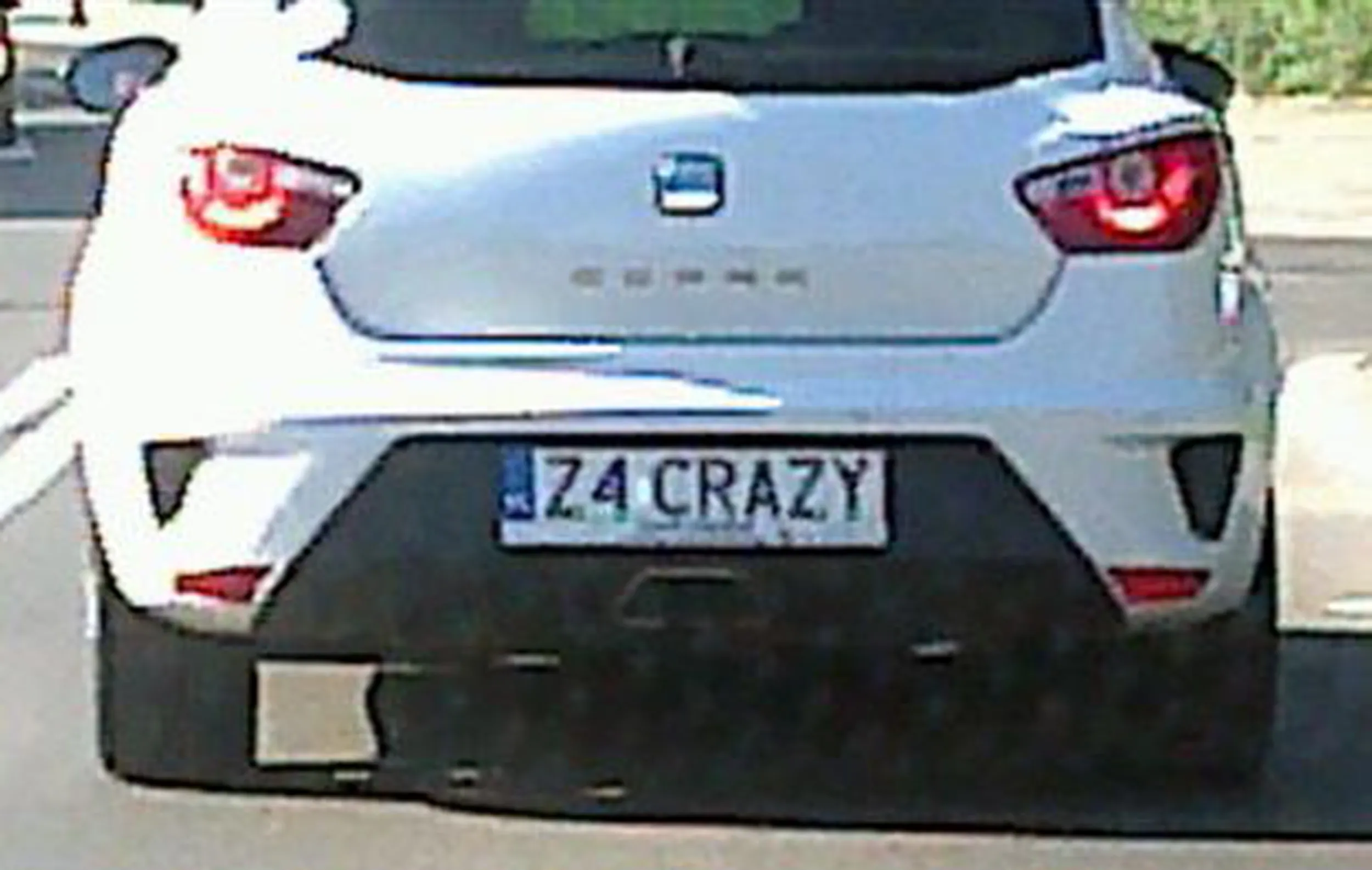 Fajny numer, blacha Z4 CRAZY