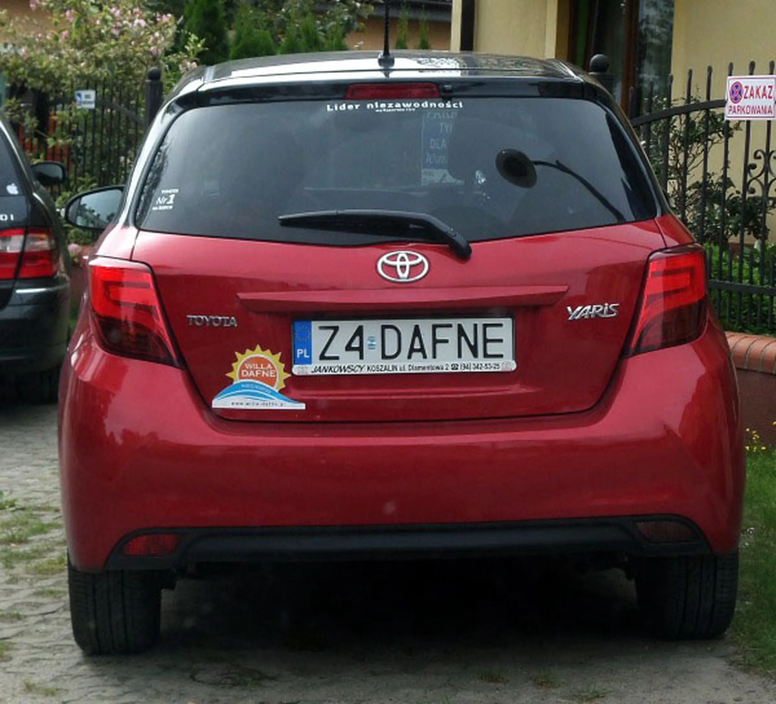 Fajny numer, blacha Z4 DAFNE