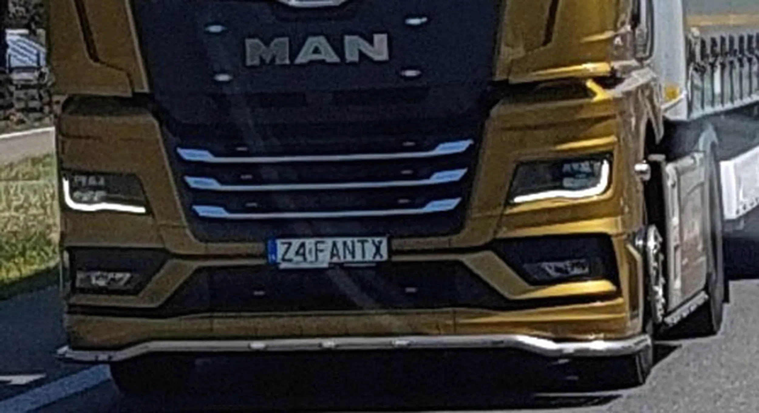 Fajny numer, blacha Z4 FANTX