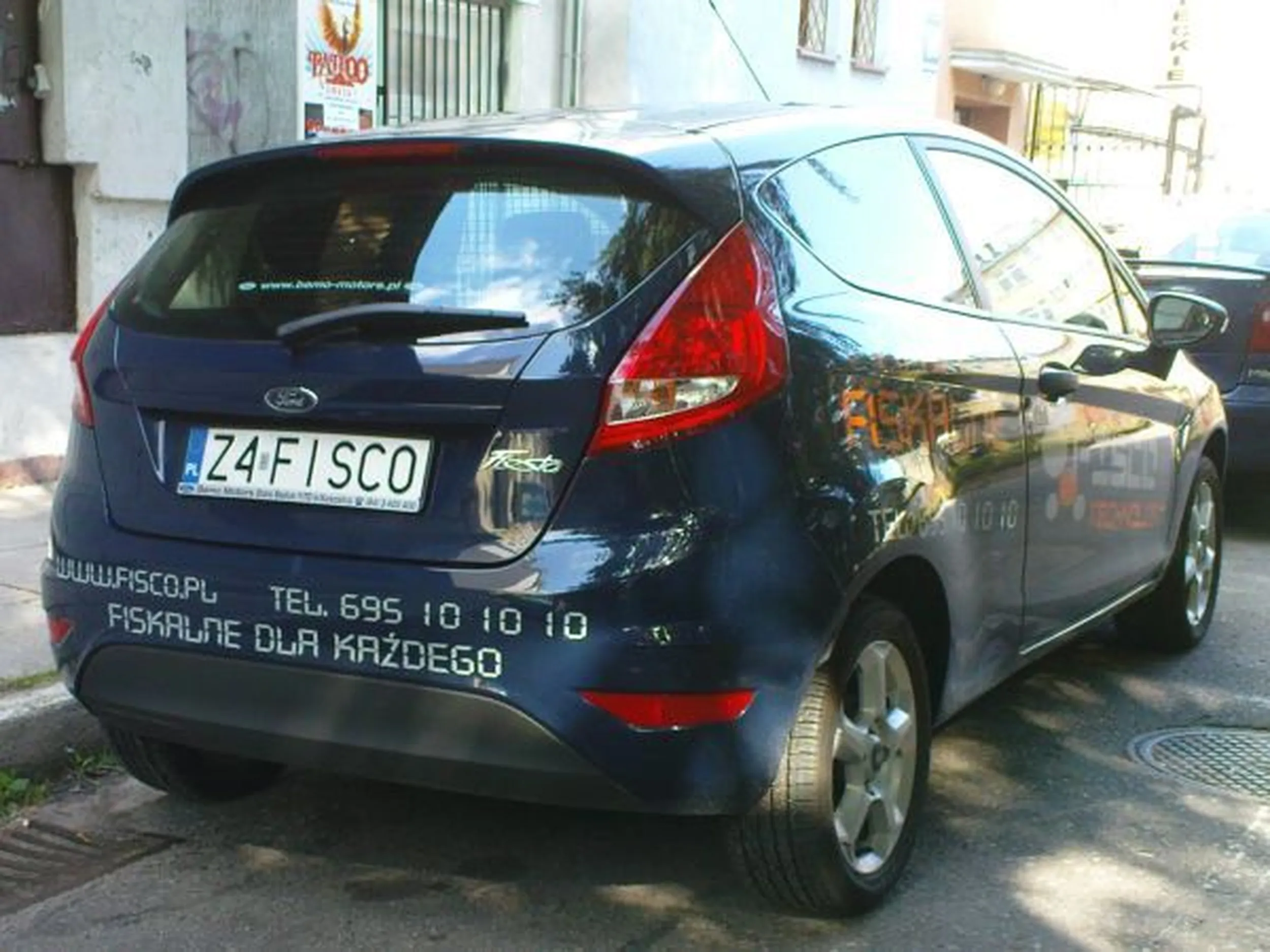 Fajny numer, blacha Z4 FISCO