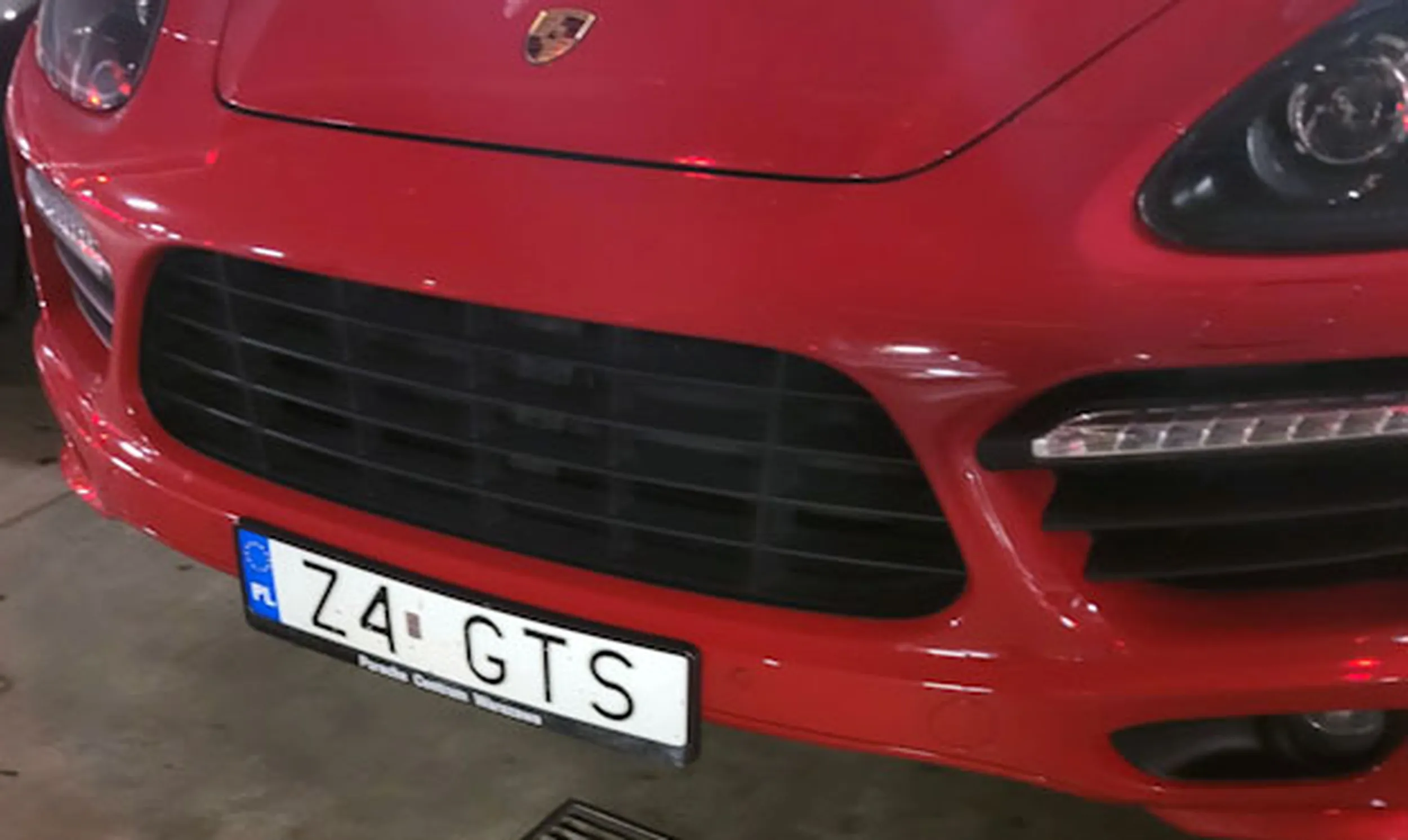 Fajny numer, blacha Z4 GTS