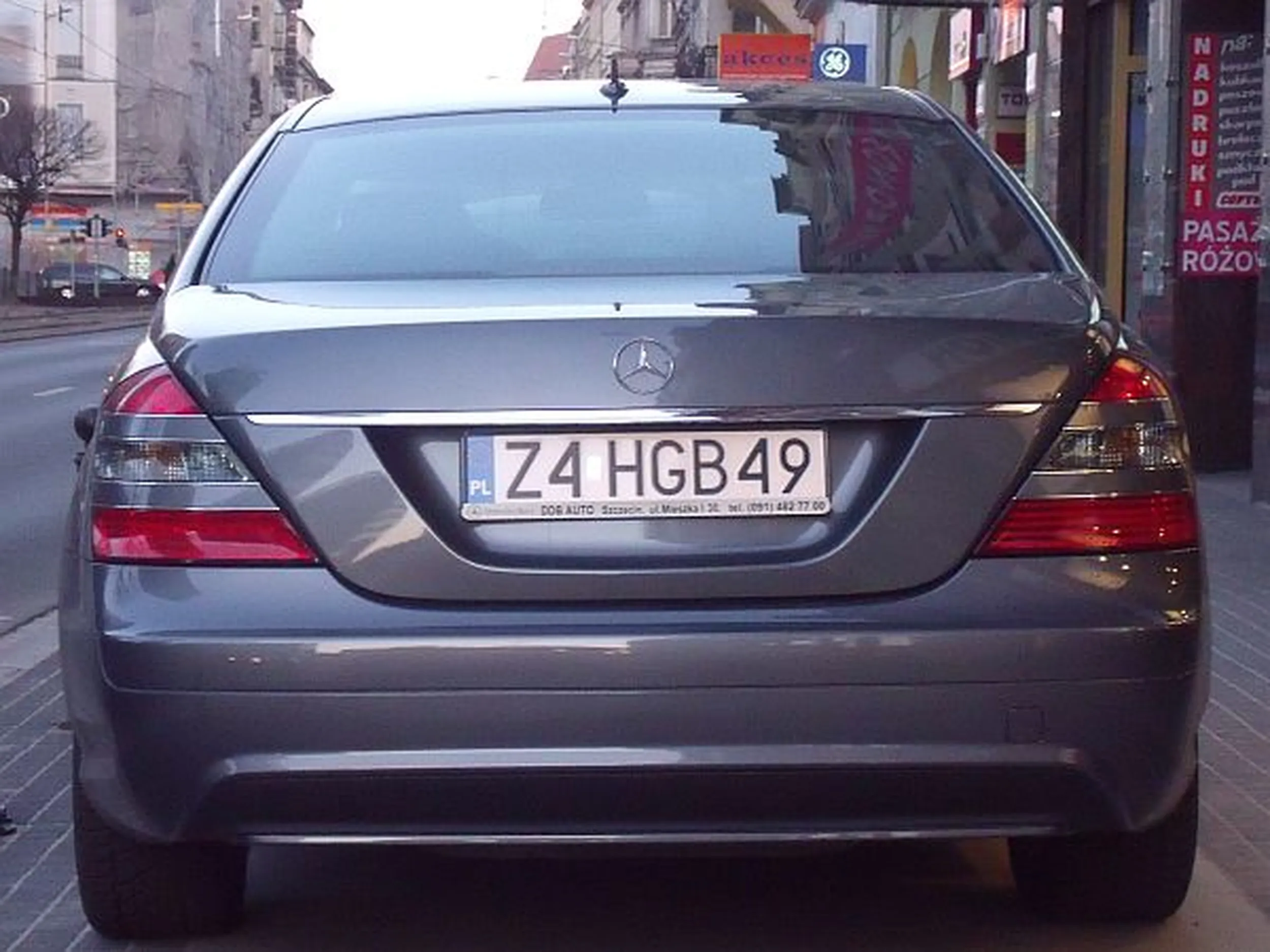 Fajny numer, blacha Z4 HGB49