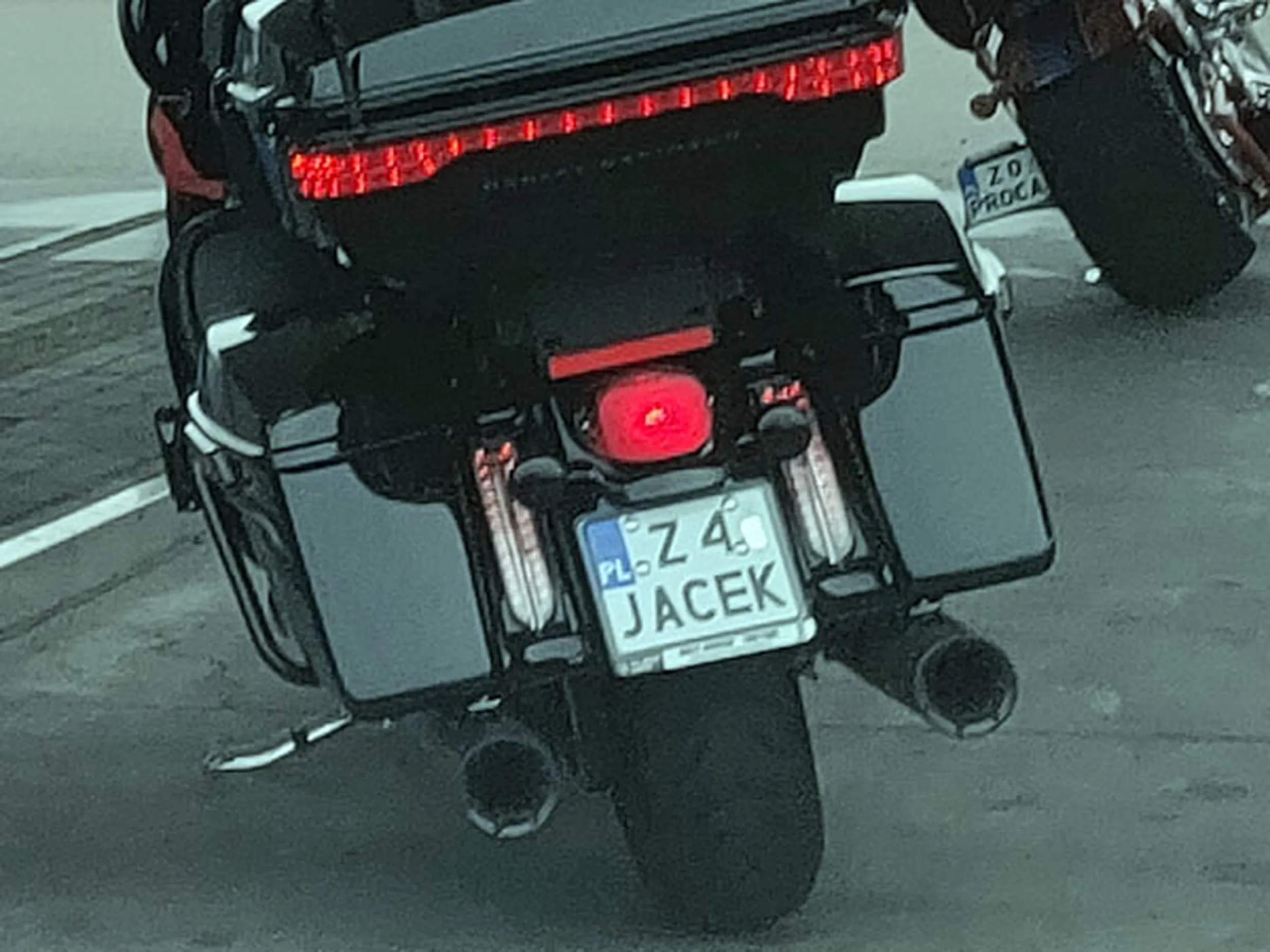 Fajny numer, blacha Z4 JACEK