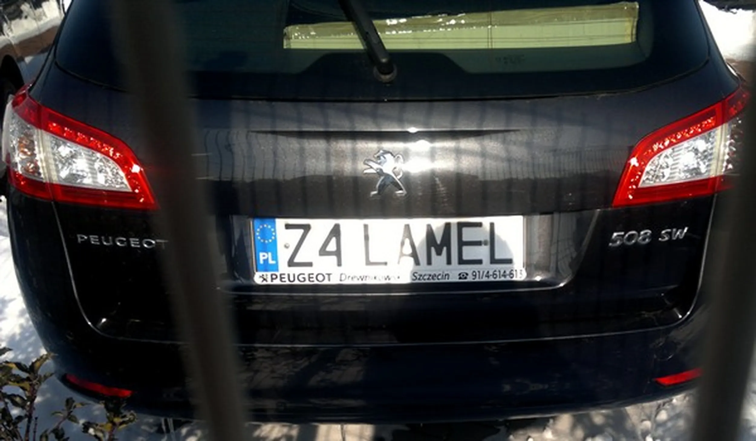 Fajny numer, blacha Z4 LAMEL