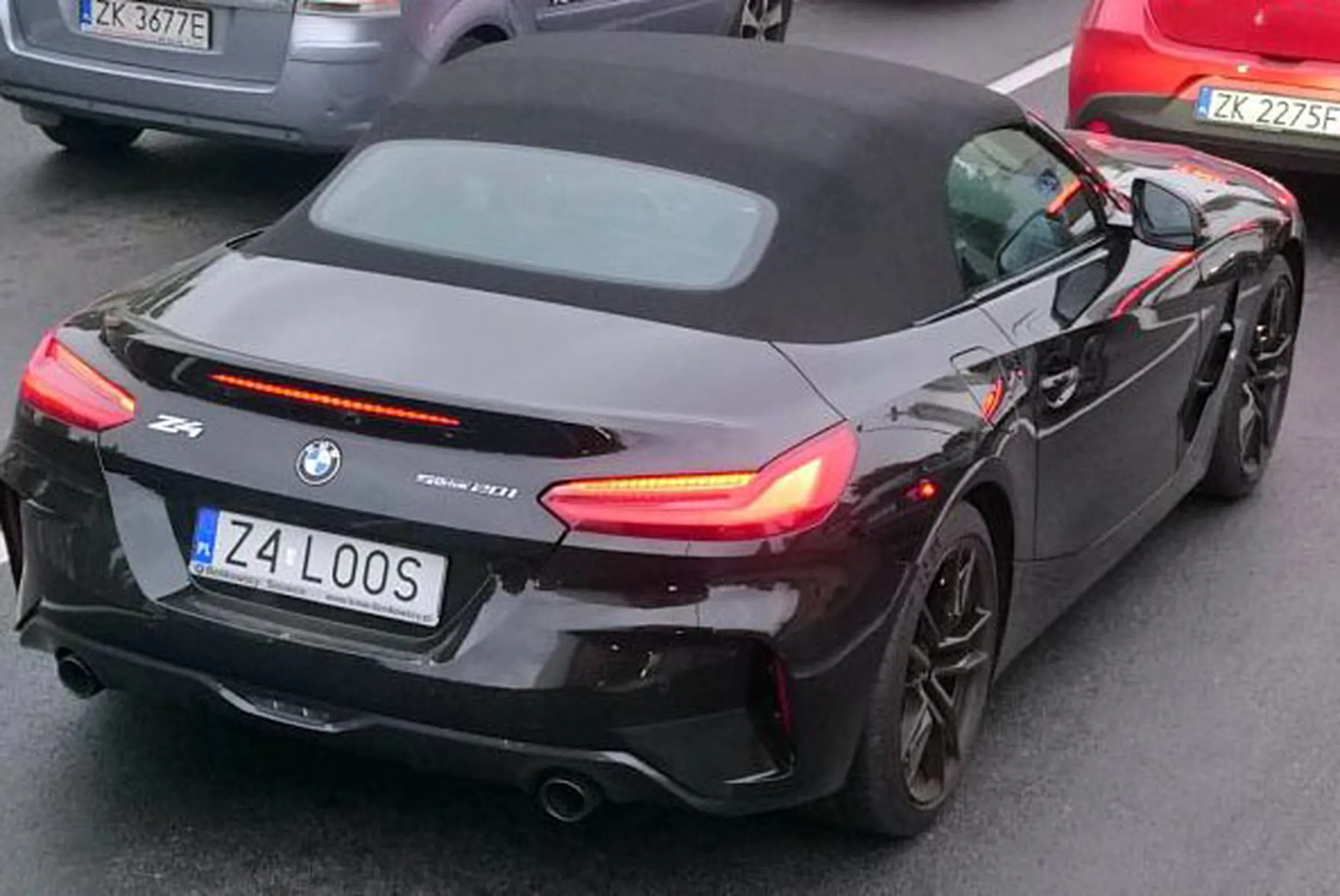 Fajny numer, blacha Z4 LOOS