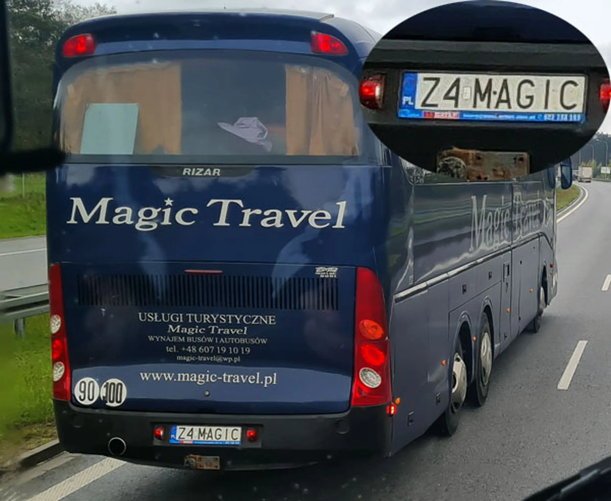 Fajny numer, blacha Z4 MAGIC