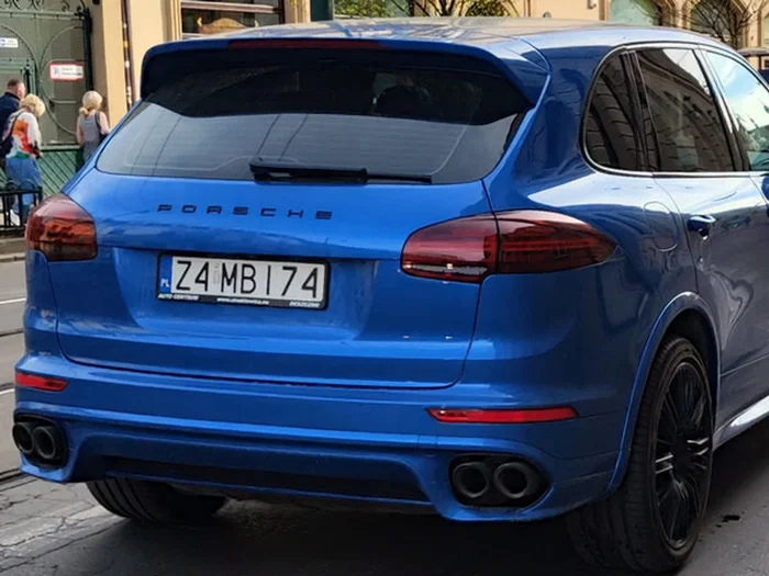 Fajny numer, blacha Z4 MBI74