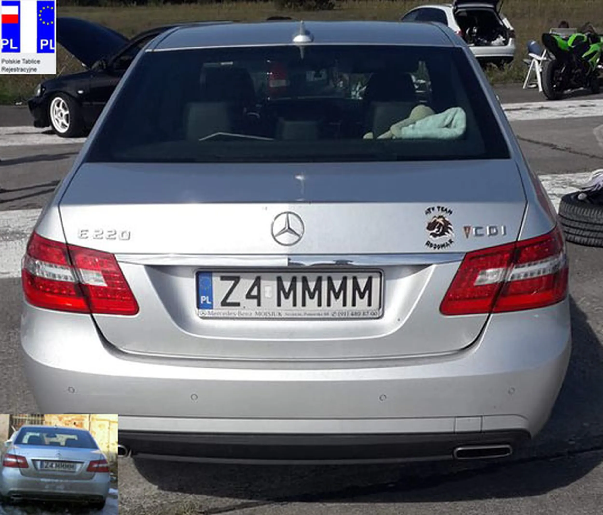 Fajny numer, blacha Z4 MMMM