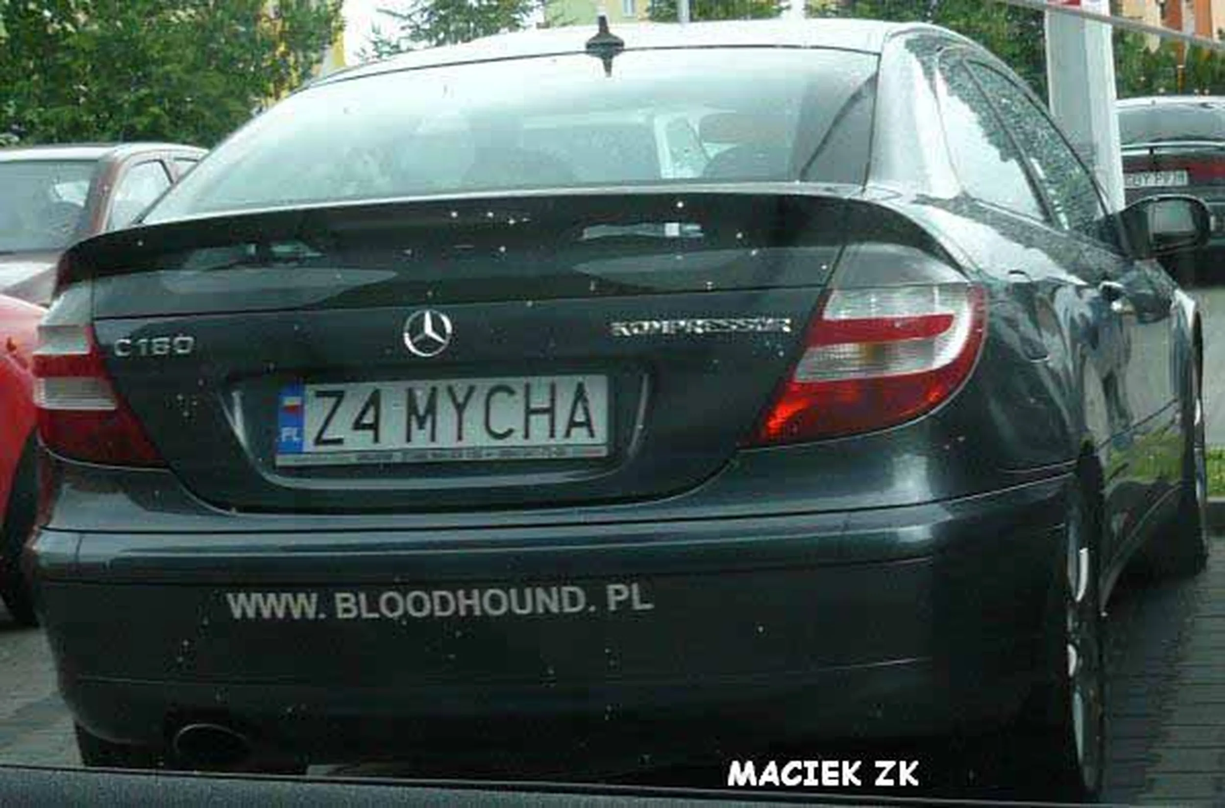 Fajny numer, blacha Z4 MYCHA