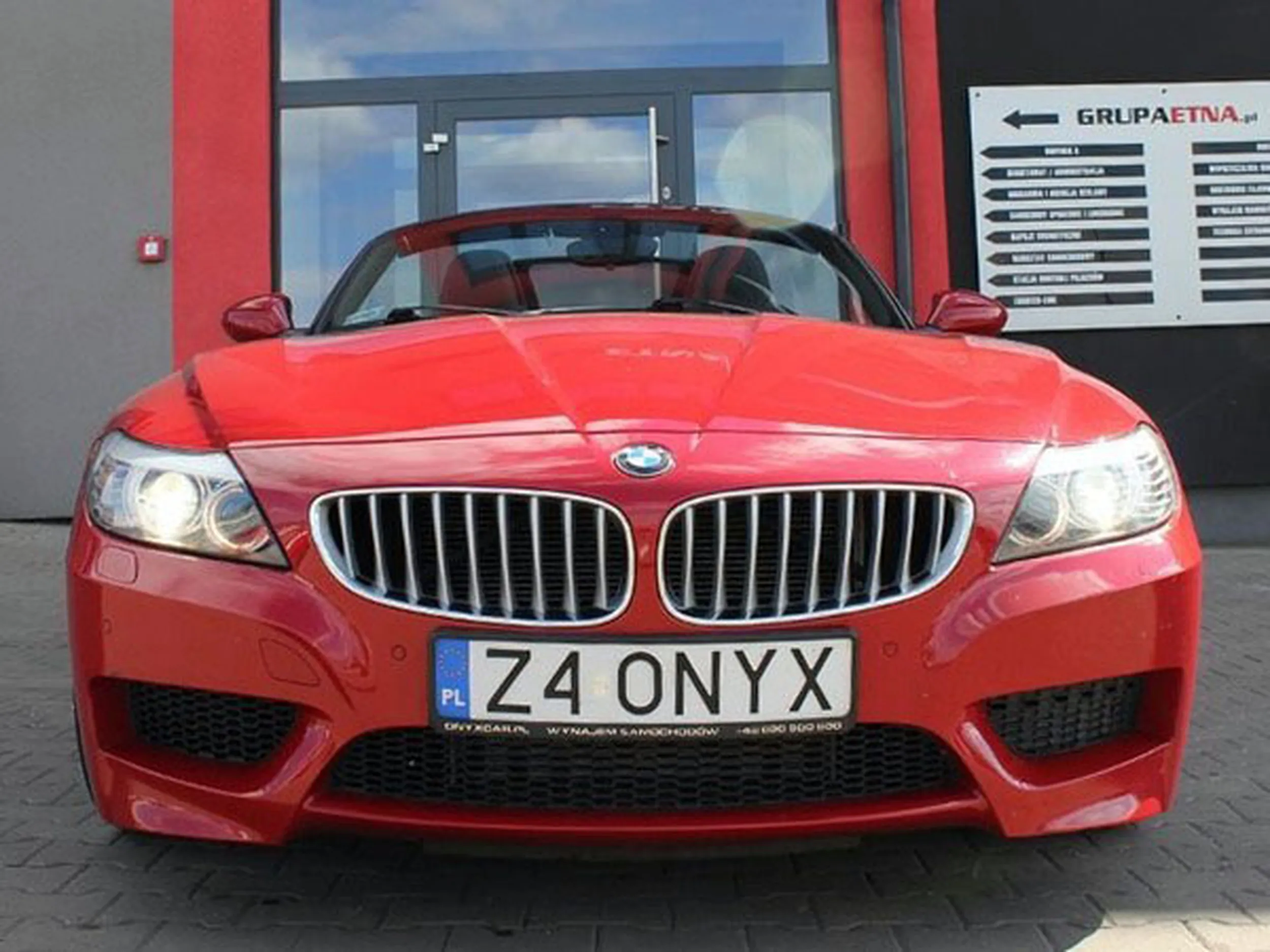 Fajny numer, blacha Z4 ONYX