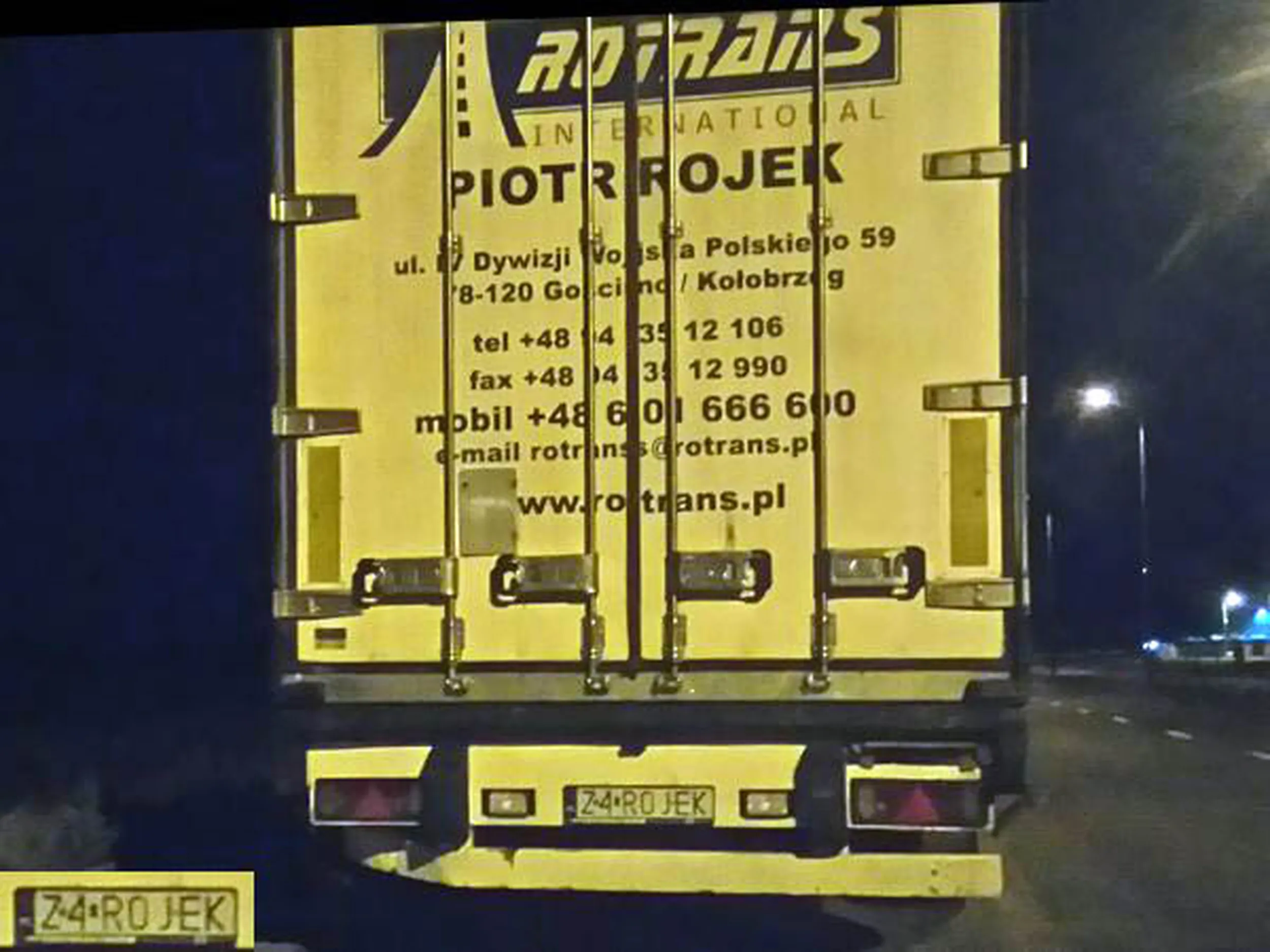 Fajny numer, blacha Z4 ROJEK