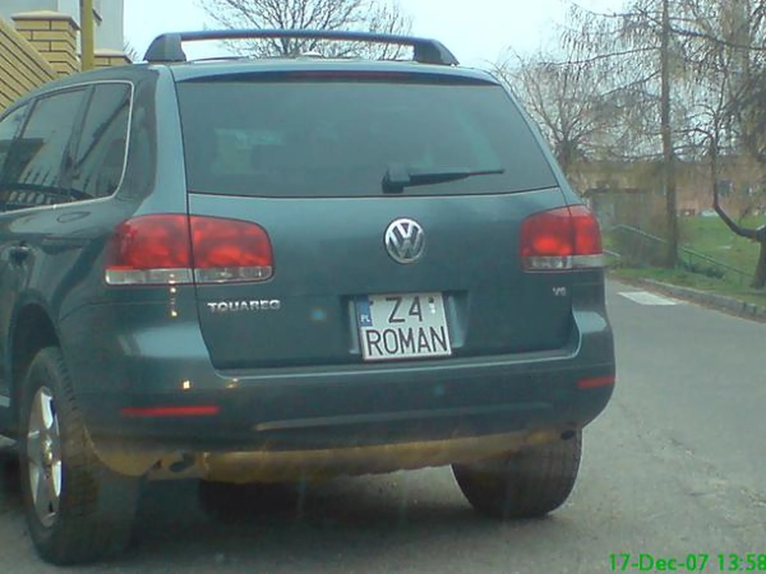 Fajny numer, blacha Z4 ROMAN