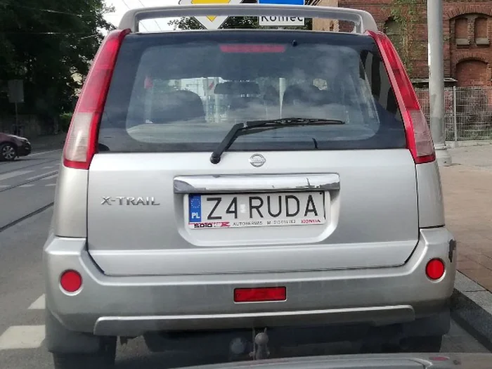 Fajny numer, blacha Z4 RUDA