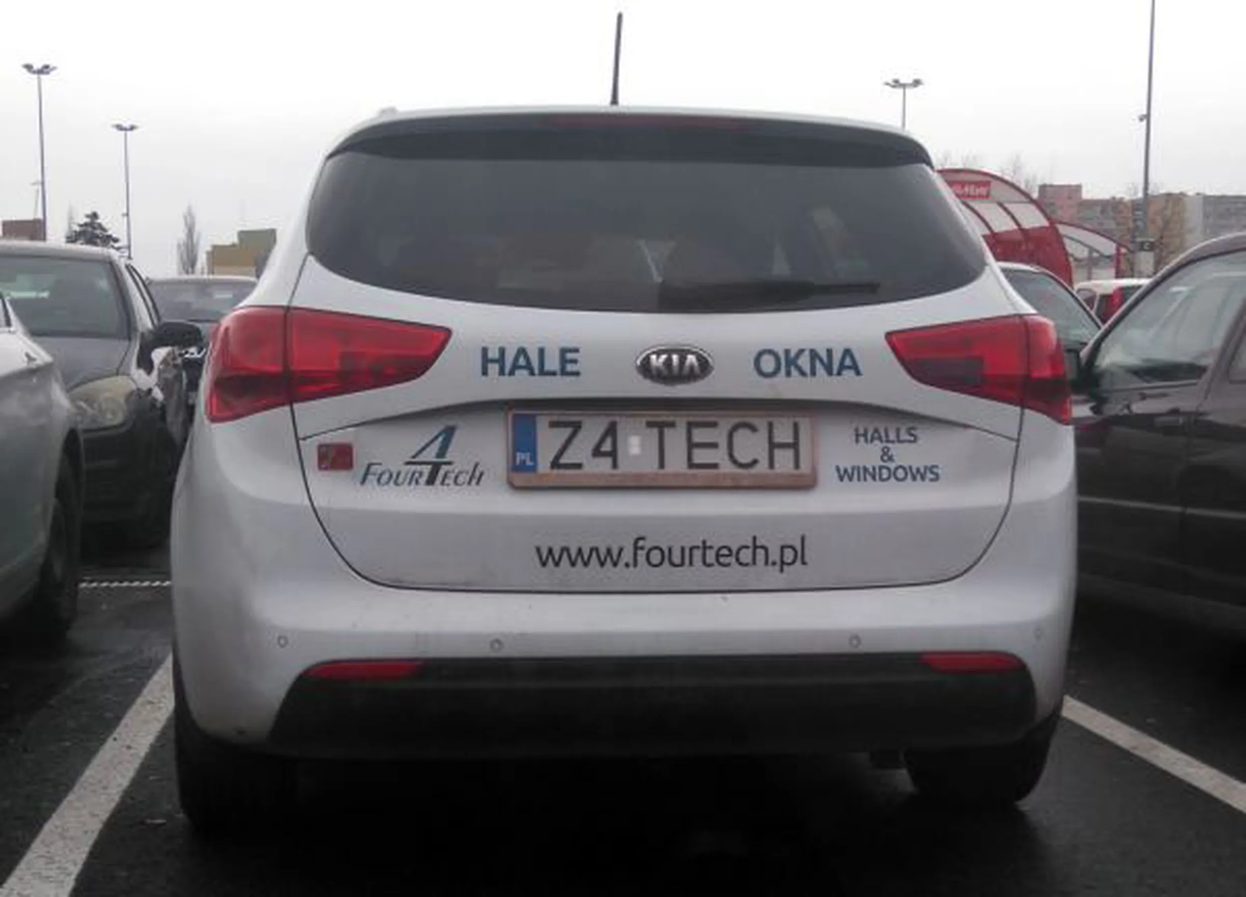 Fajny numer, blacha Z4 TECH