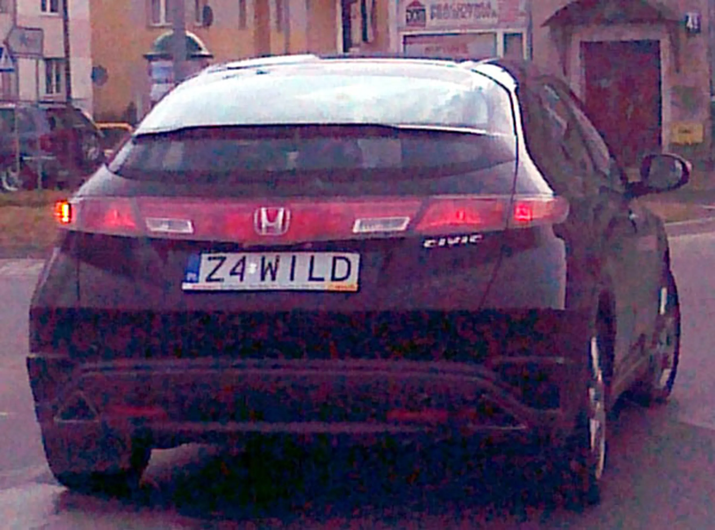 Fajny numer, blacha Z4 WILD