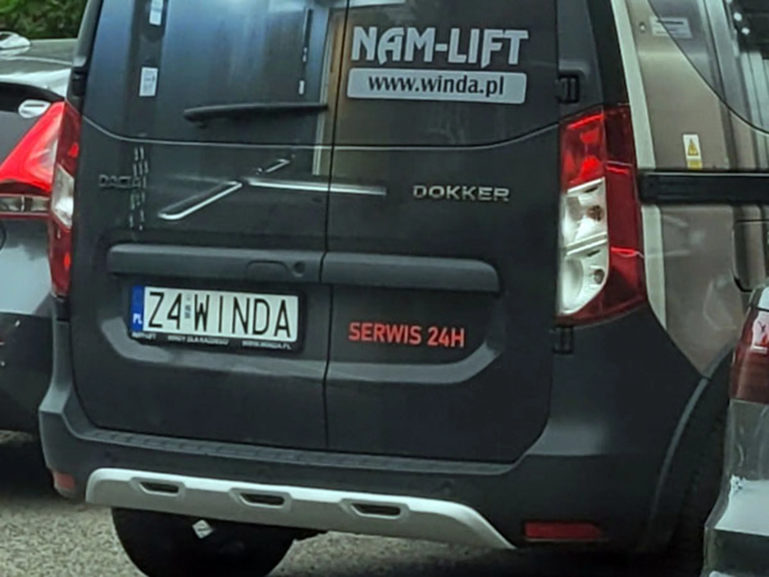 Fajny numer, blacha Z4 WINDA