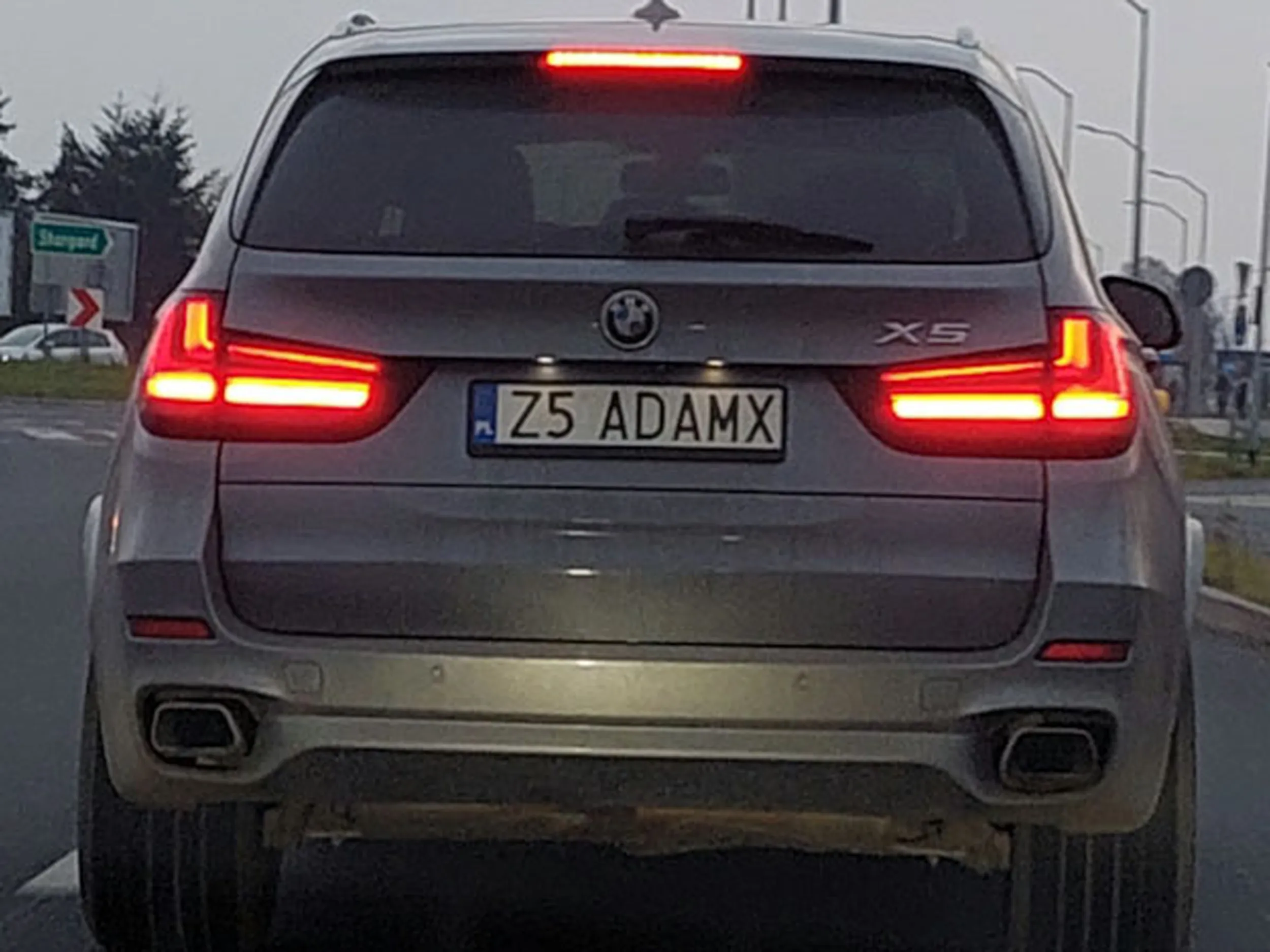 Fajny numer, blacha Z5 ADAMX