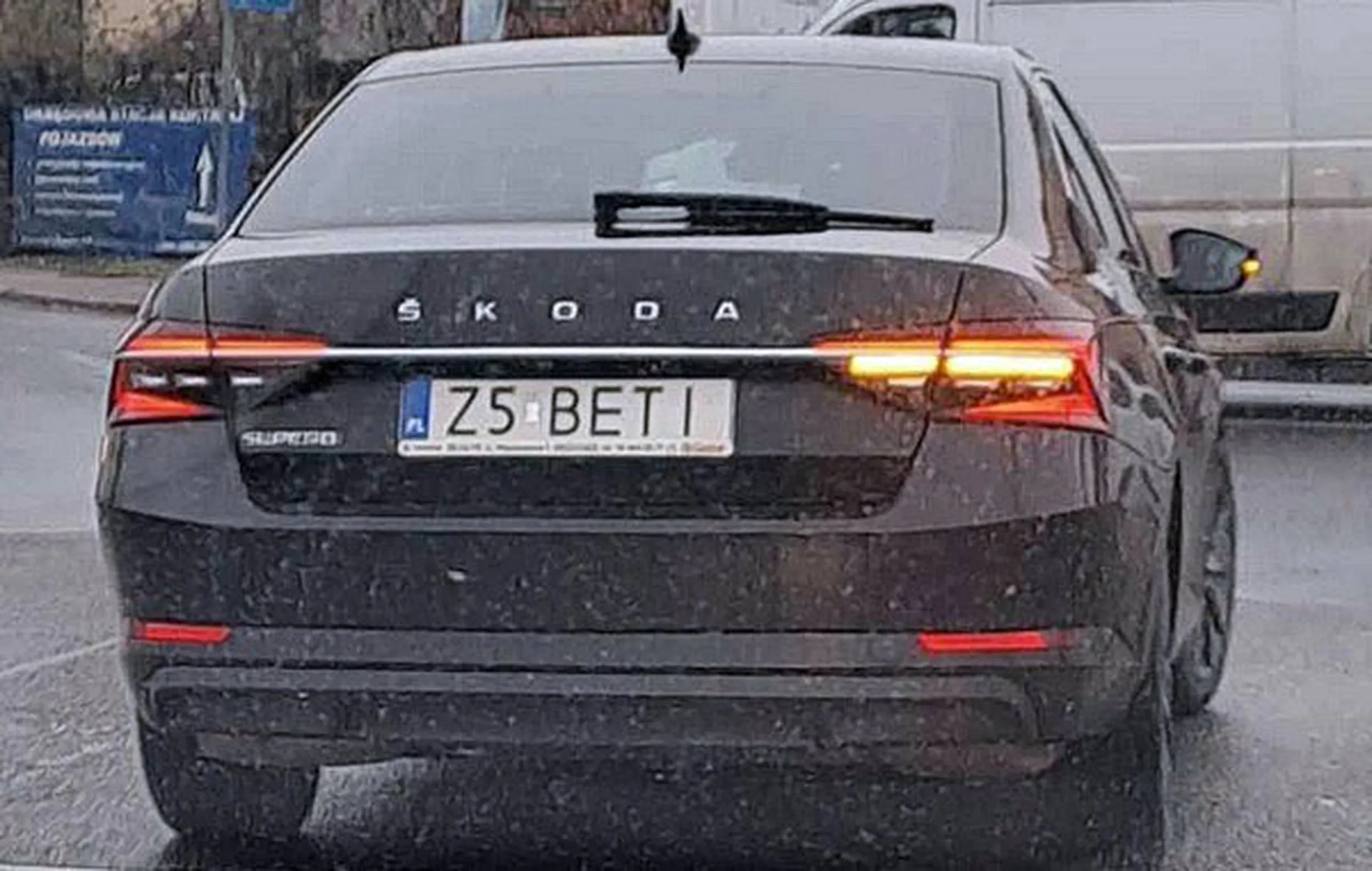 Fajny numer, blacha Z5 BETI