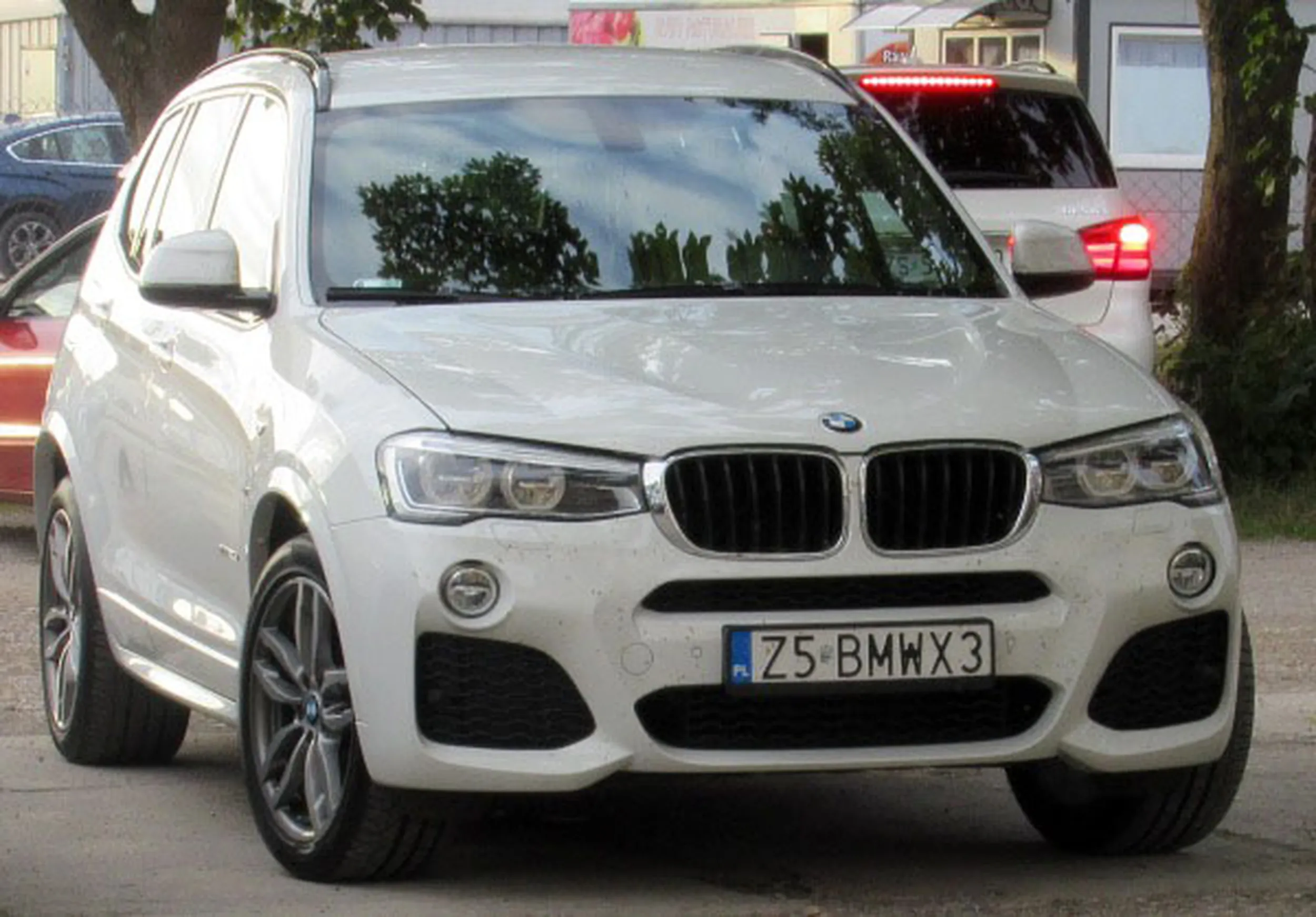 Fajny numer, blacha Z5 BMWX3