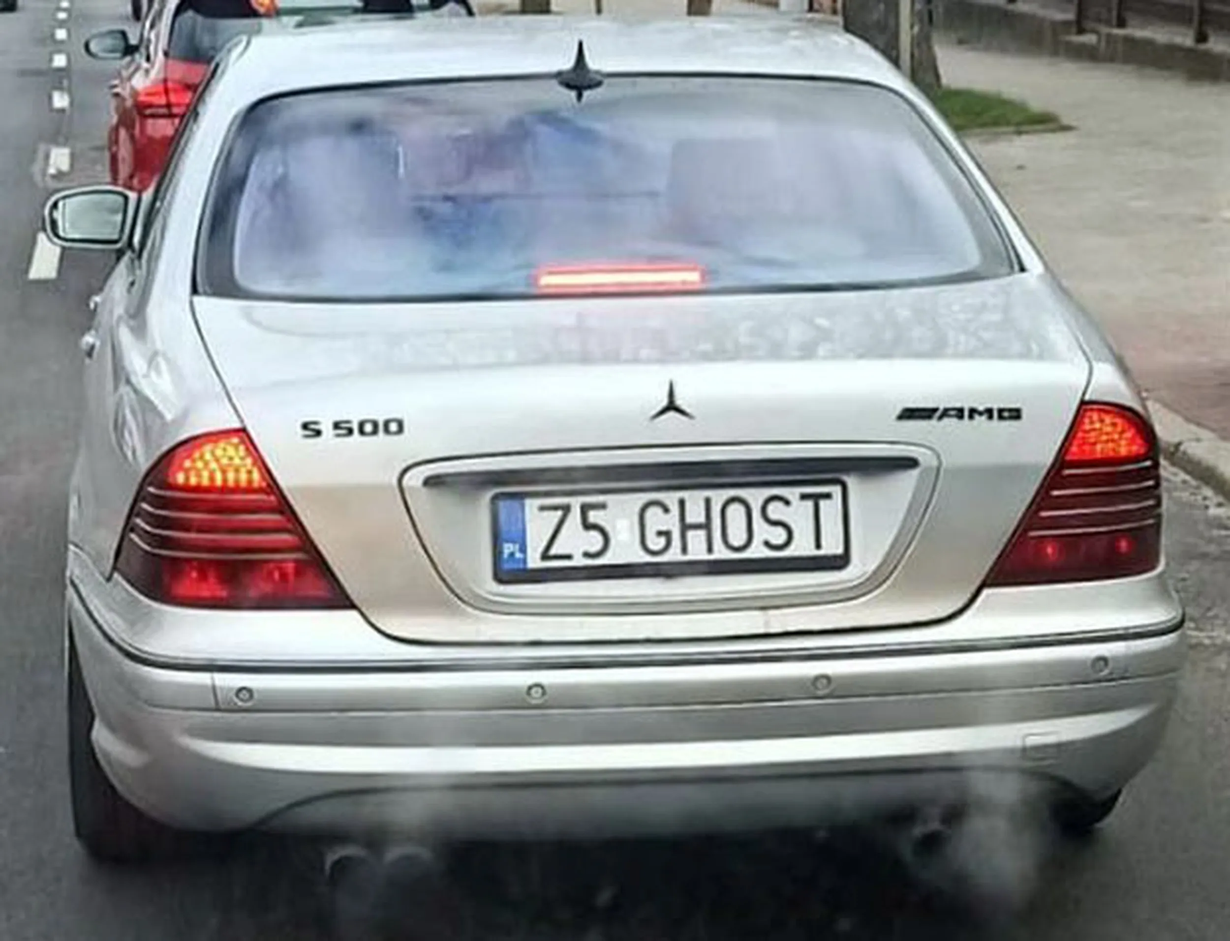 Fajny numer, blacha Z5 GHOST