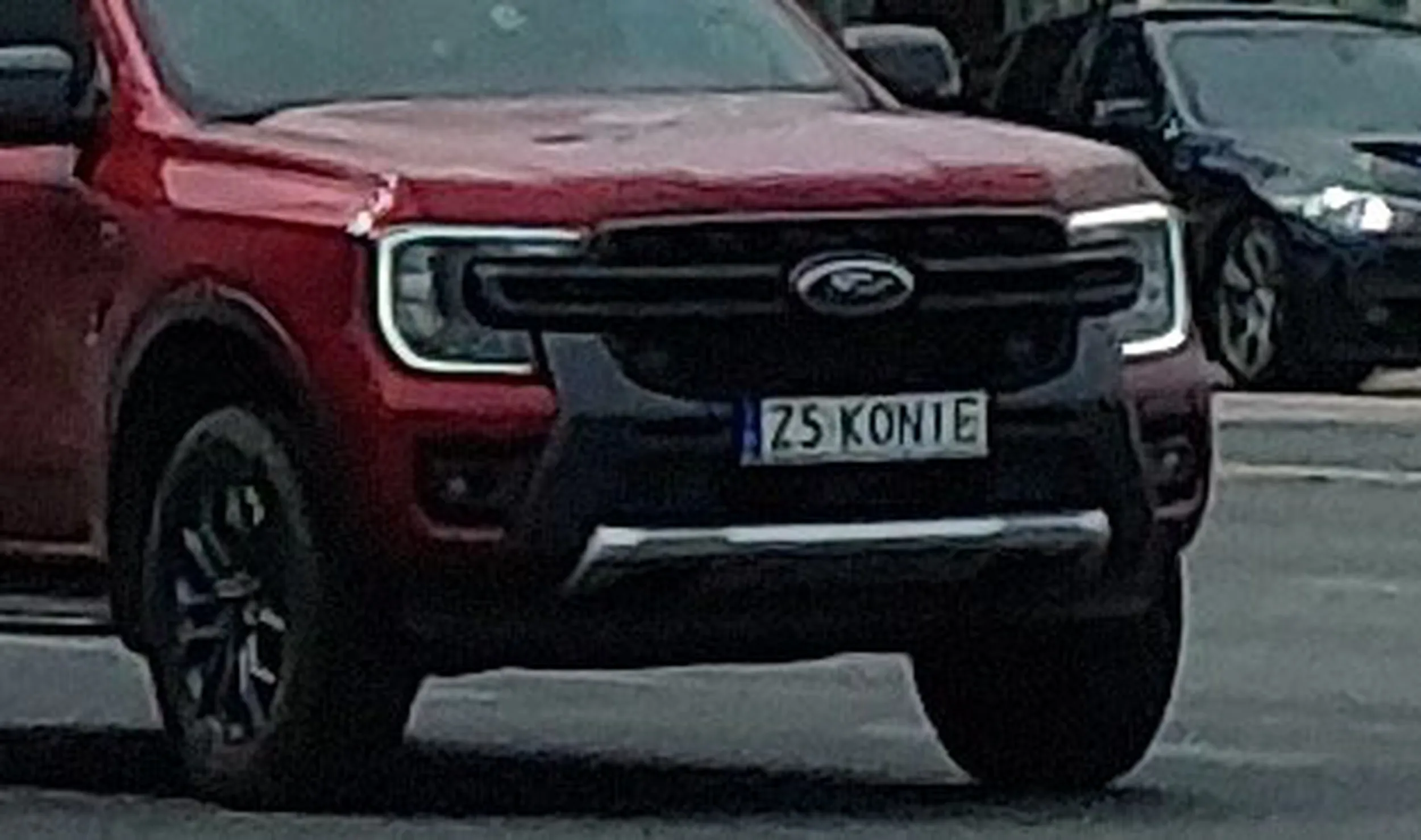 Fajny numer, blacha Z5 KONIE