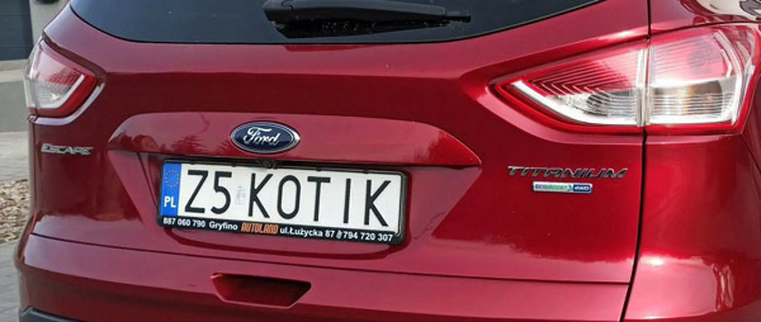 Fajny numer, blacha Z5 KOTIK