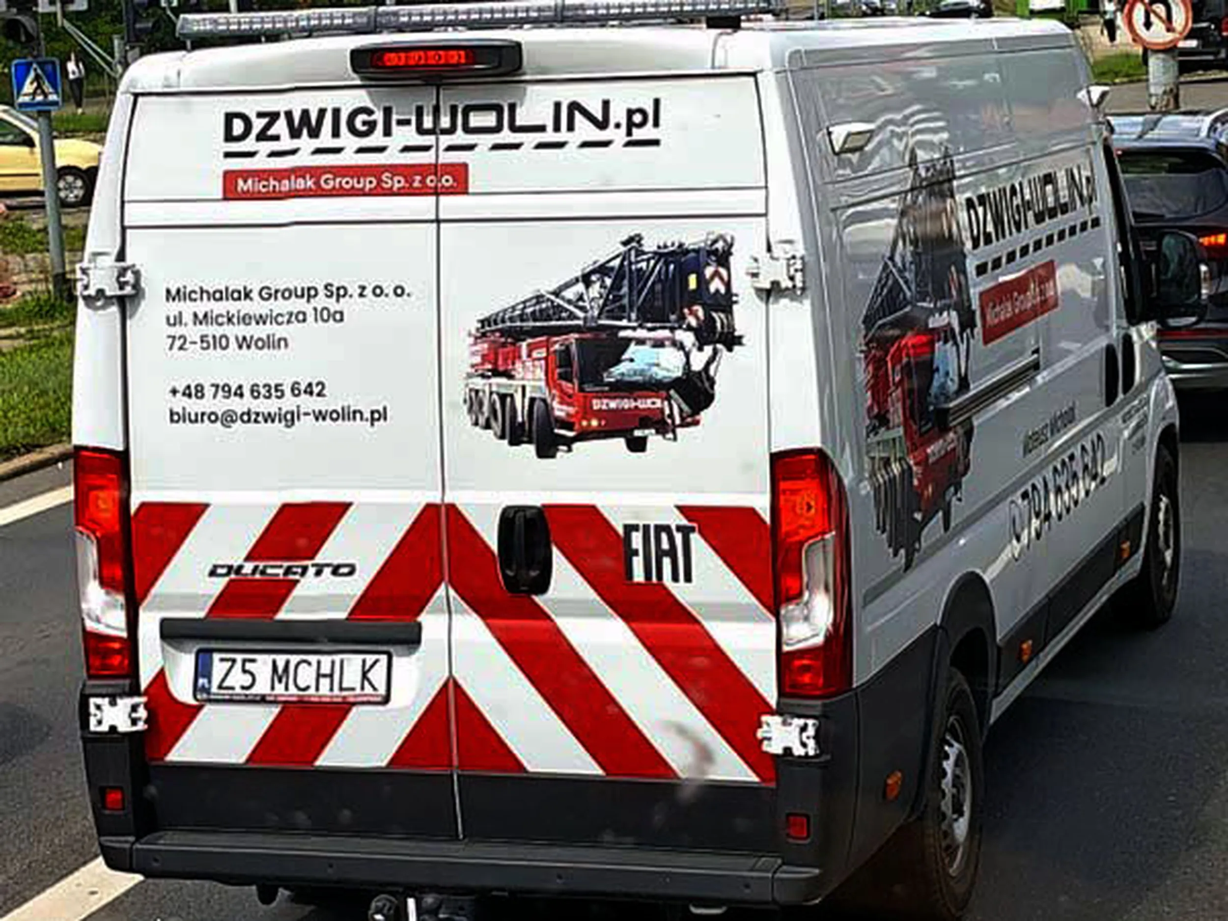 Fajny numer, blacha Z5 MCHLK